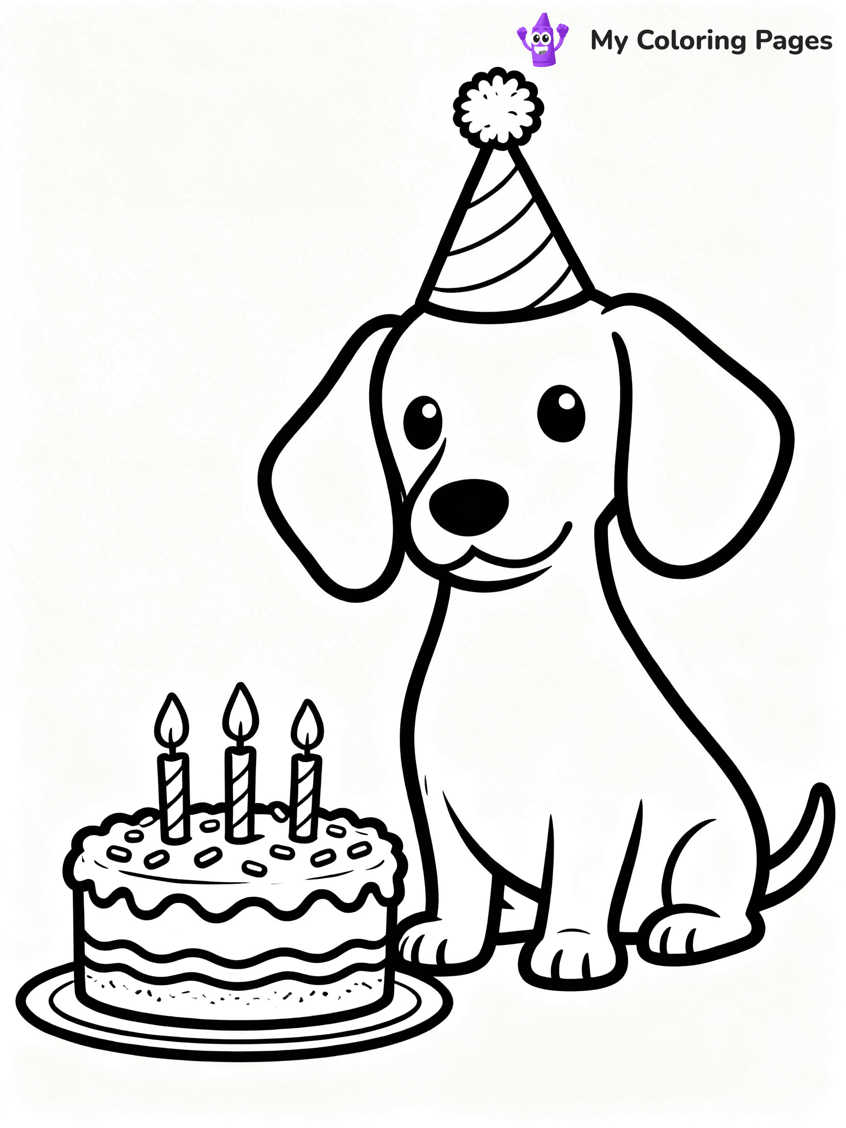 Sausage Dog Coloring Pages - 8