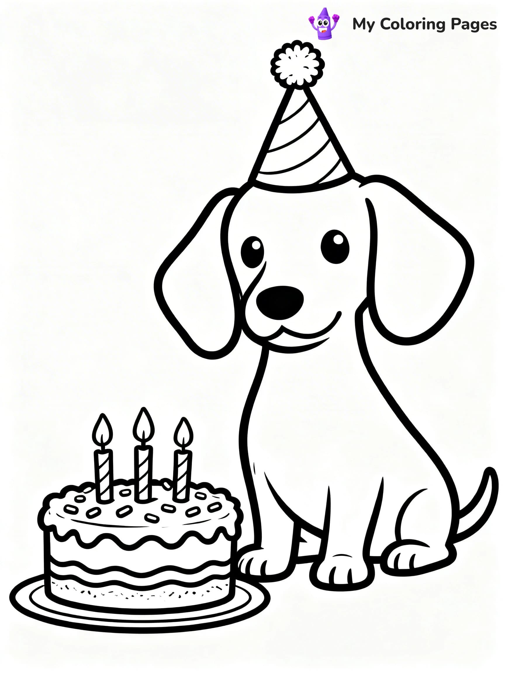 Sausage Dog Coloring Pages - 8