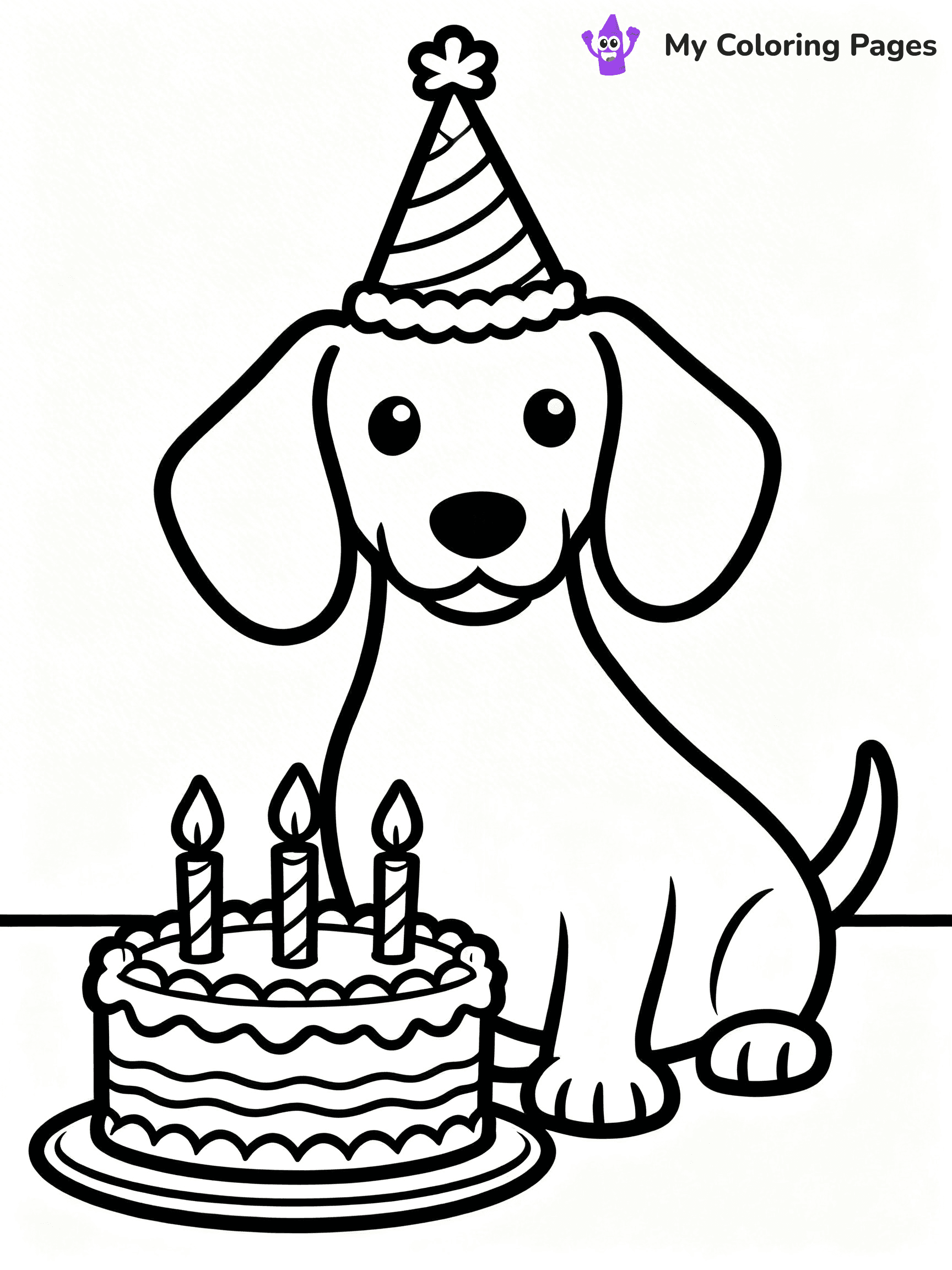 Sausage Dog Coloring Pages - 7
