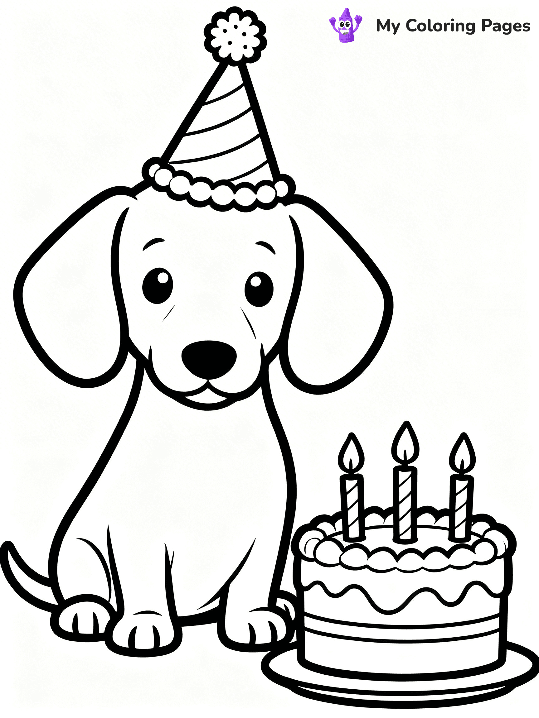 Sausage Dog Coloring Pages - 6