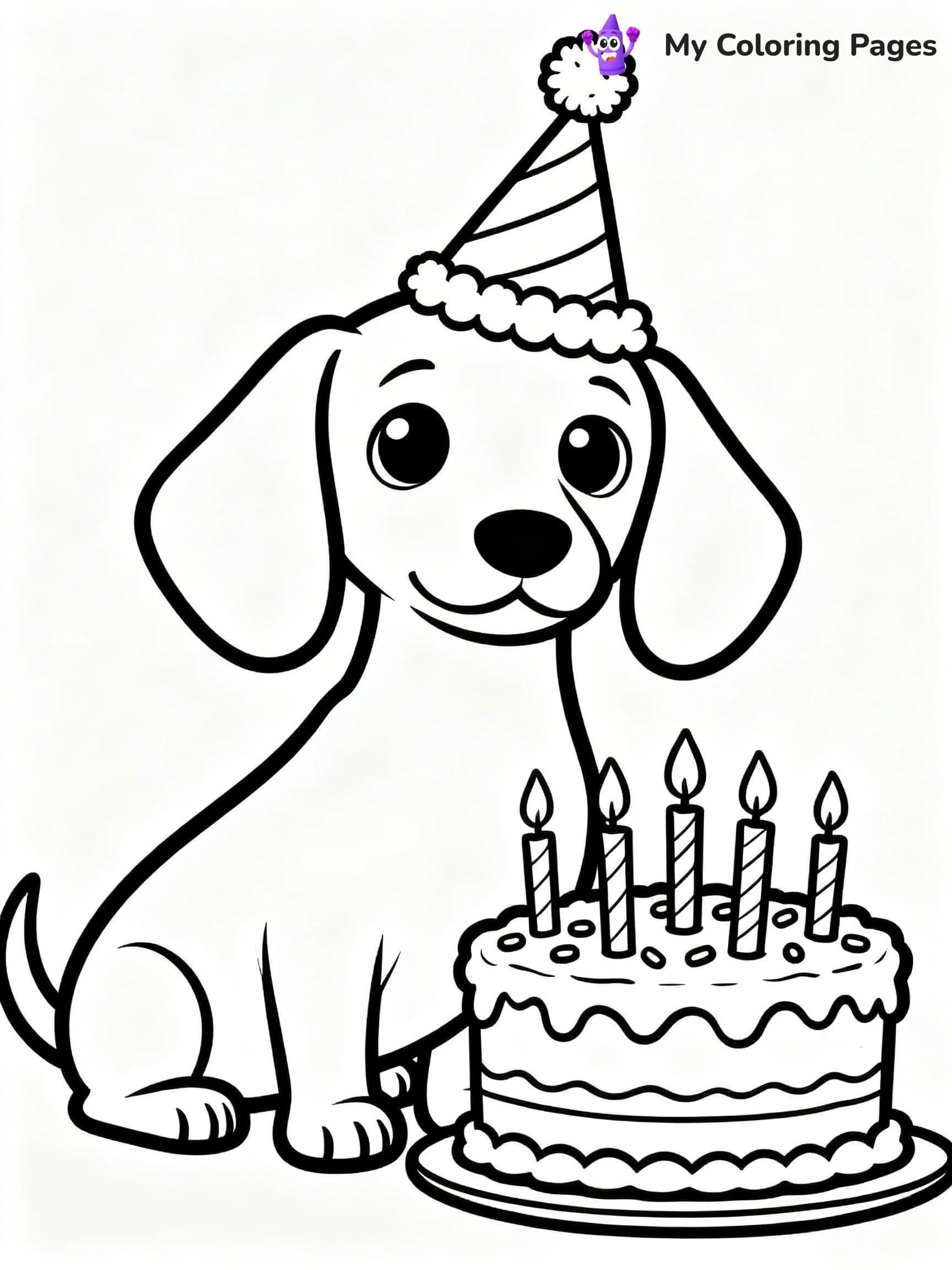 Sausage Dog Coloring Pages - 5