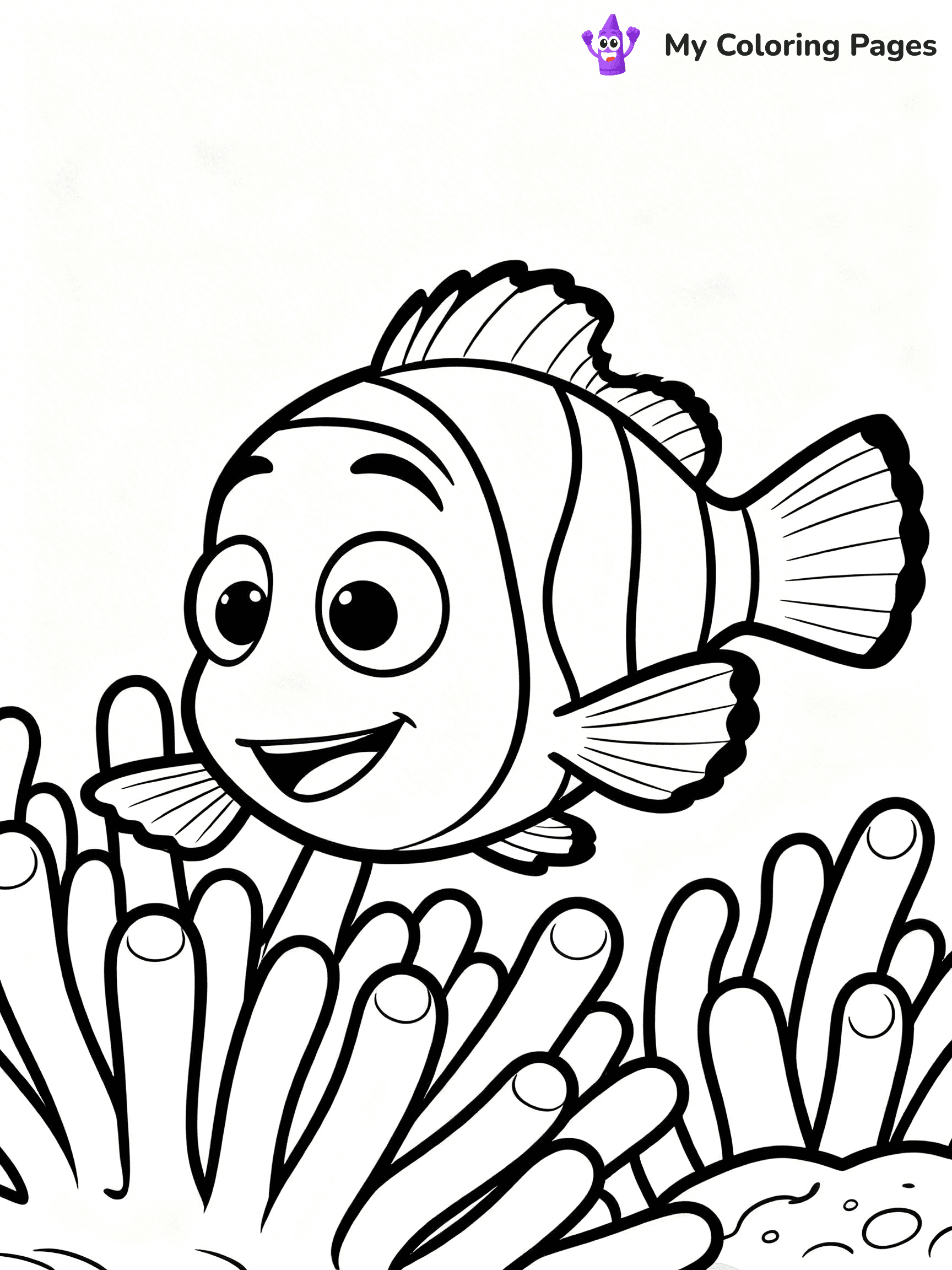 Dory Coloring Pages - 10