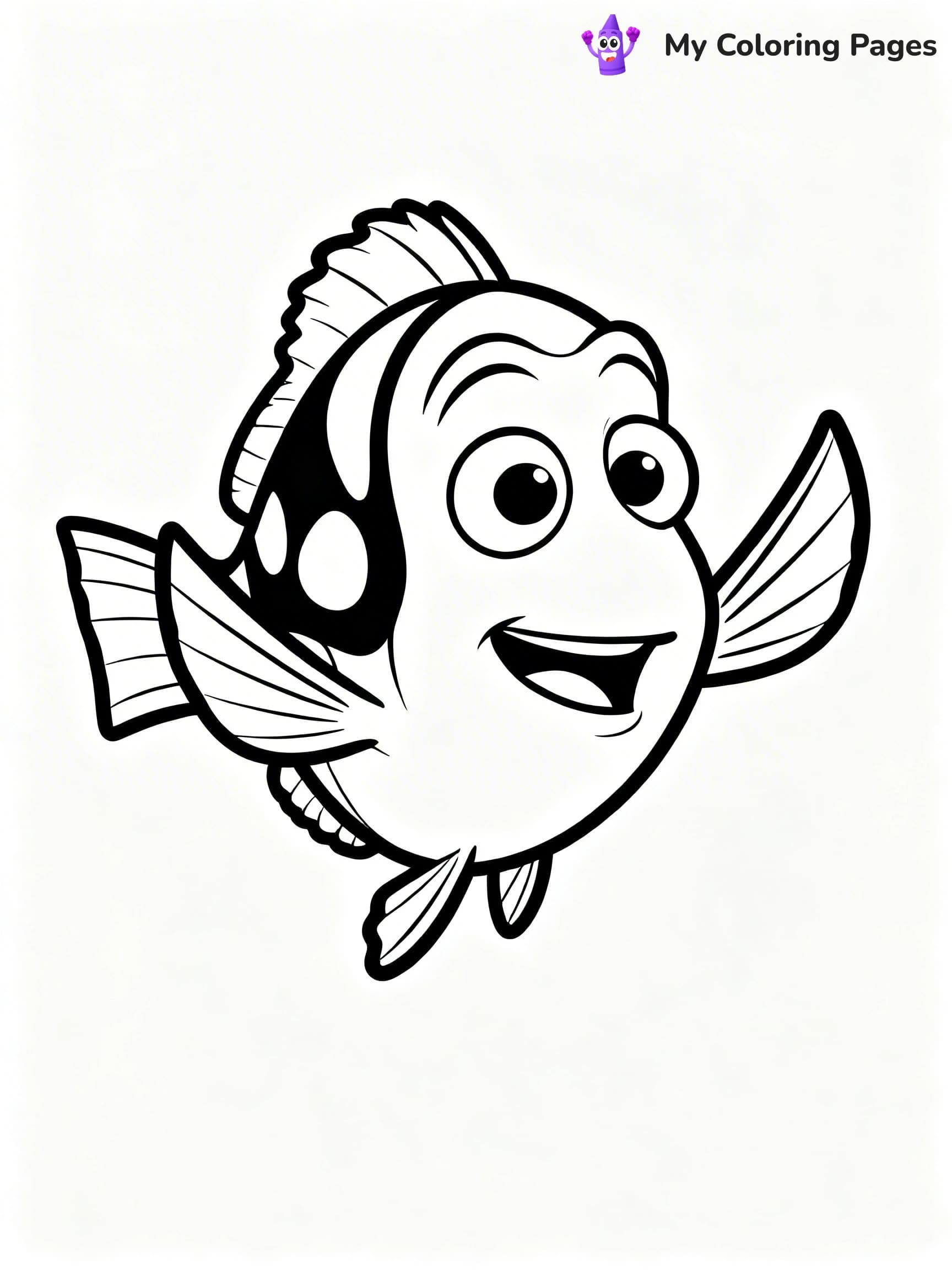 Dory Coloring Pages - 9