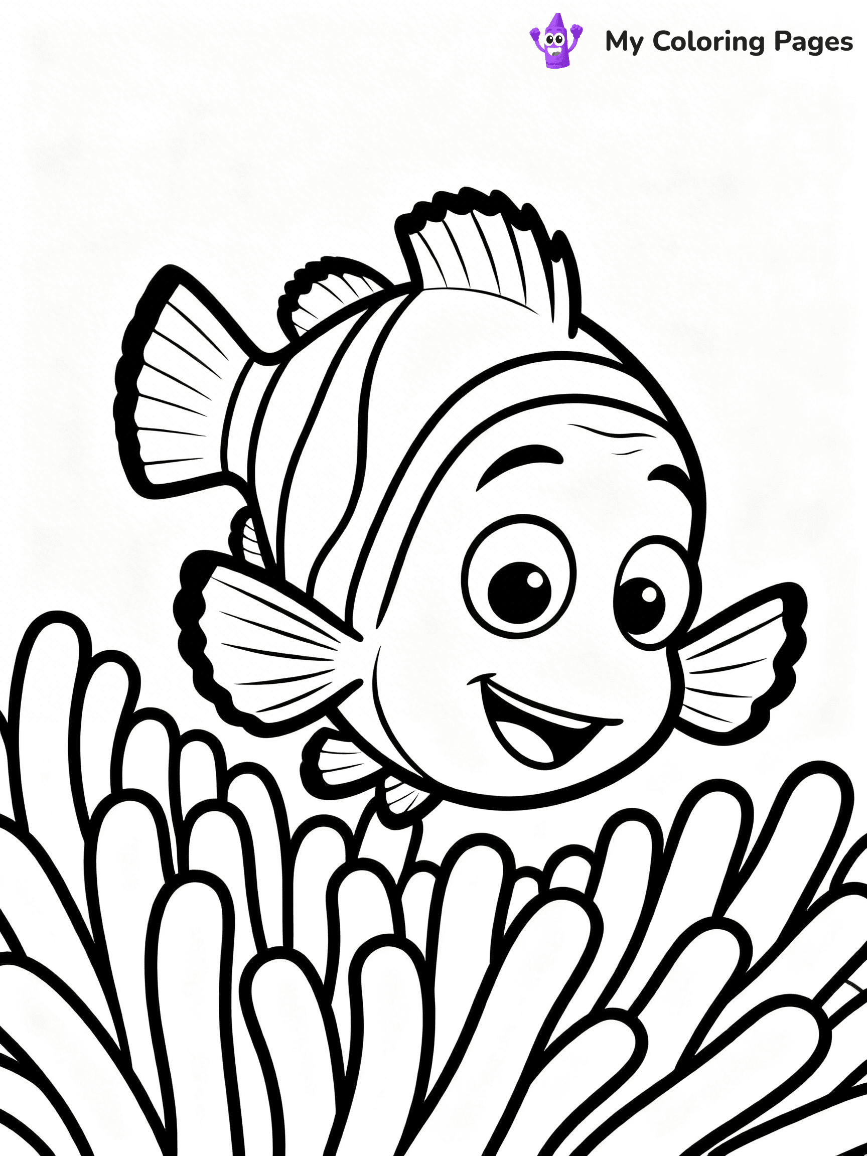 Dory Coloring Pages - 8