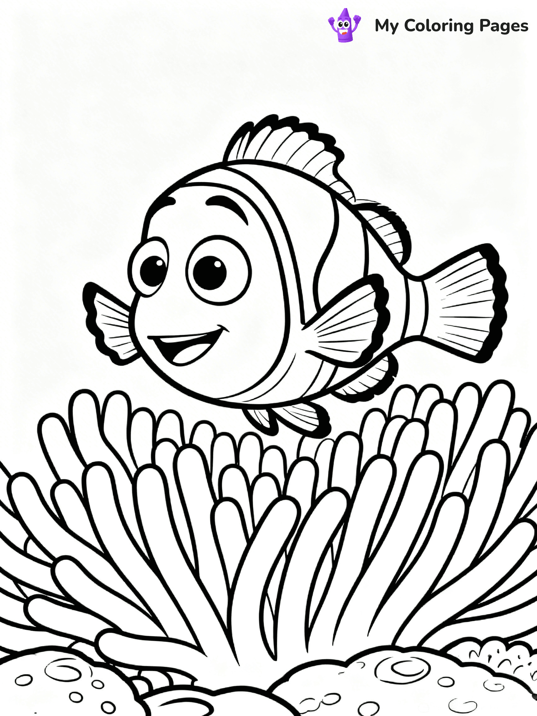 Dory Coloring Pages - 4