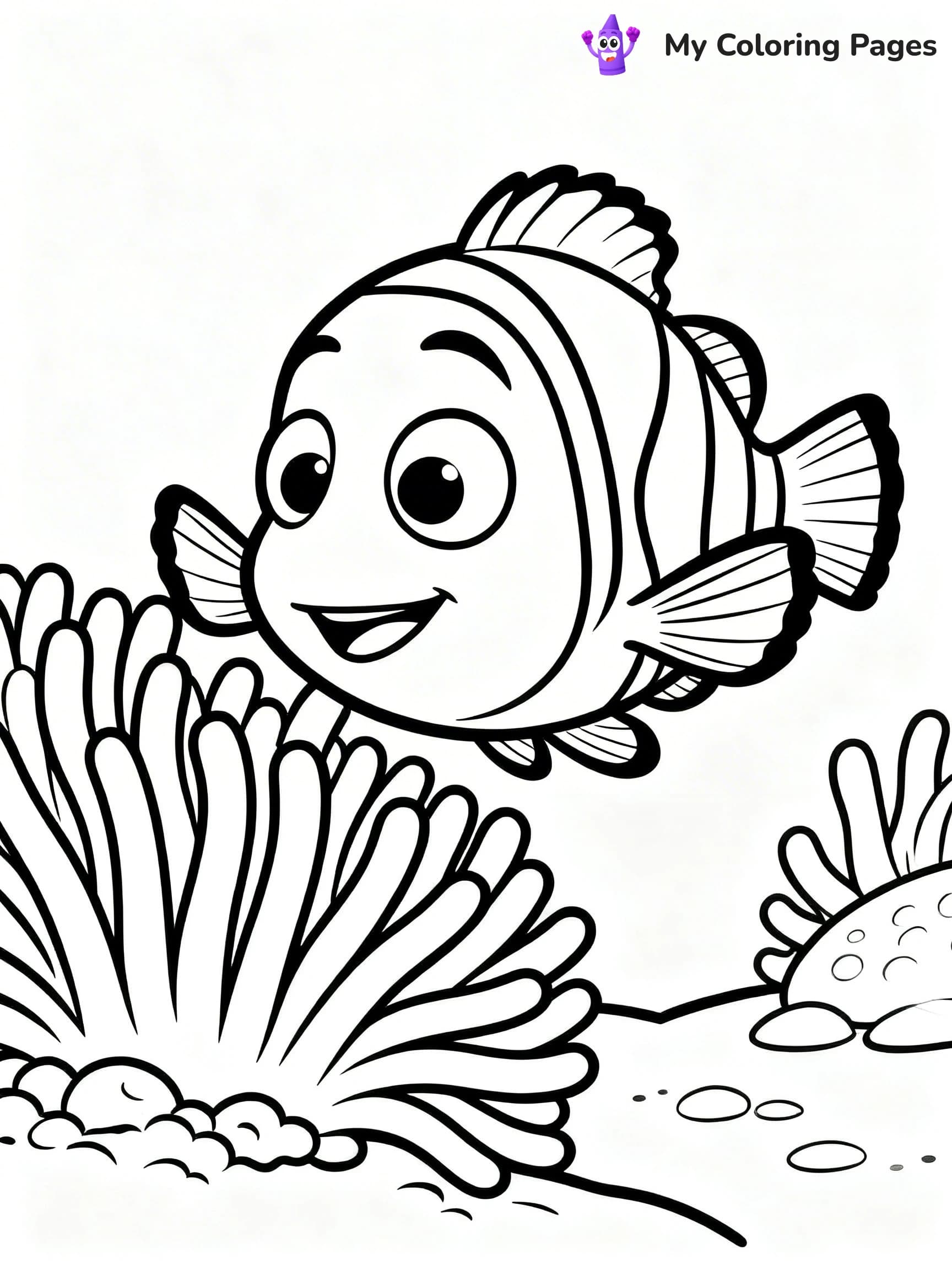 Dory Coloring Pages - 2