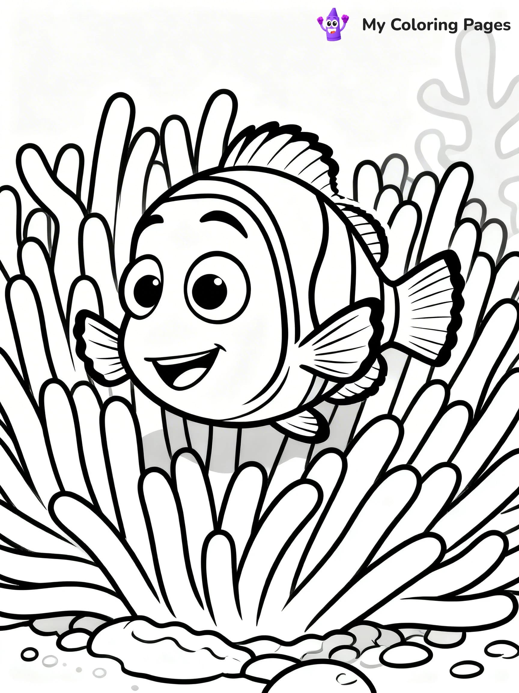 Dory Coloring Pages - 1