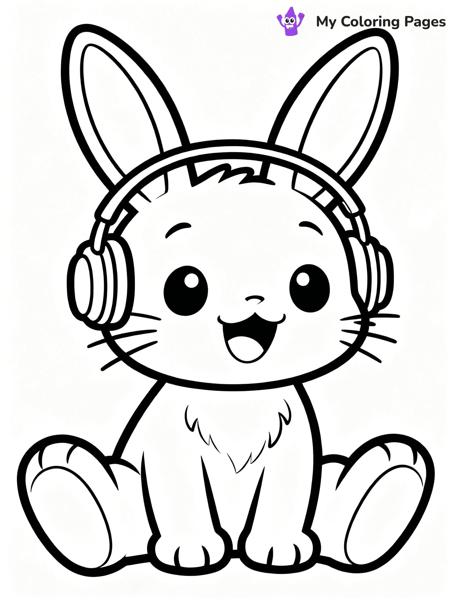 Headphones Coloring Pages - 7
