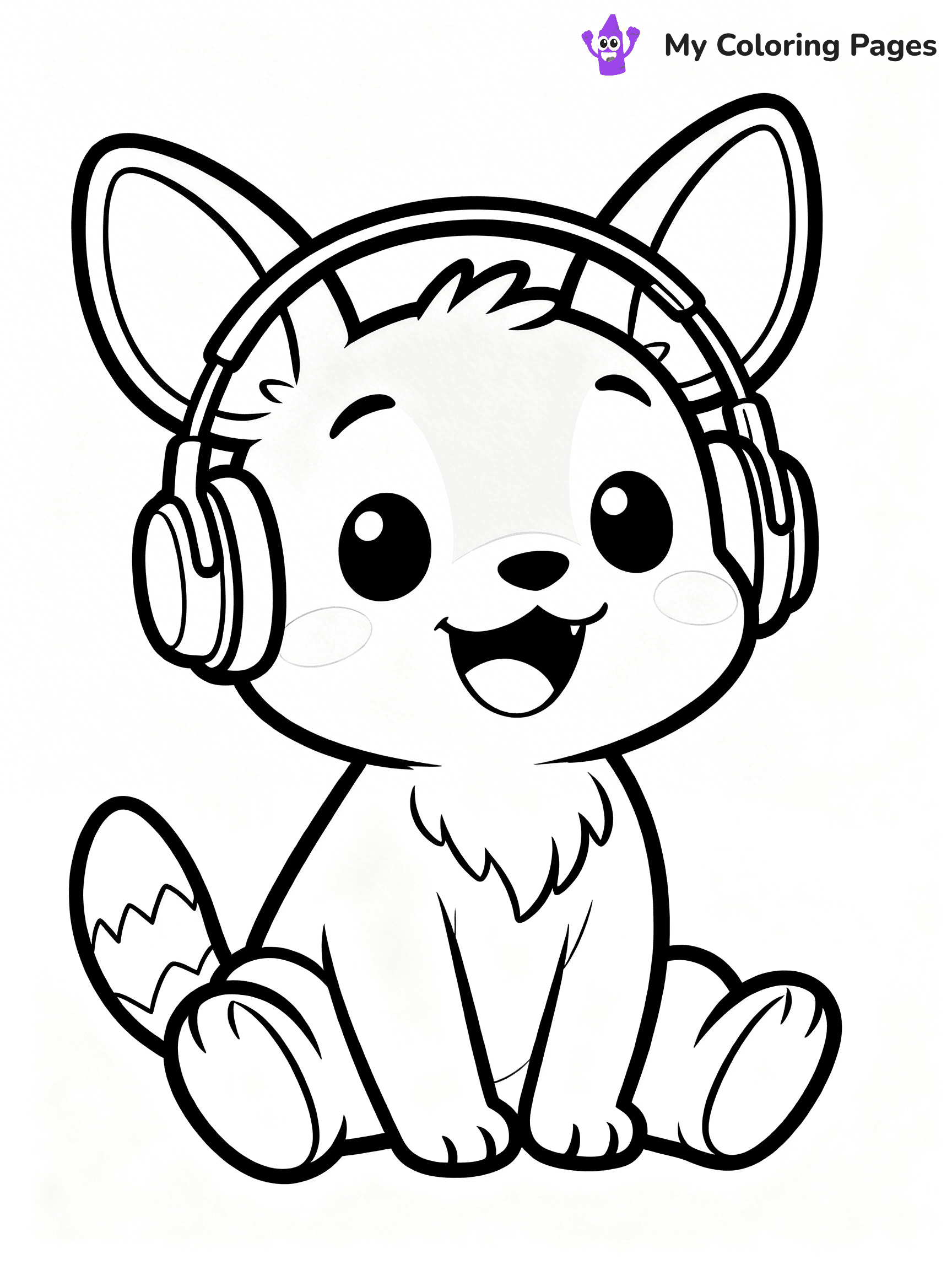 Headphones Coloring Pages - 6