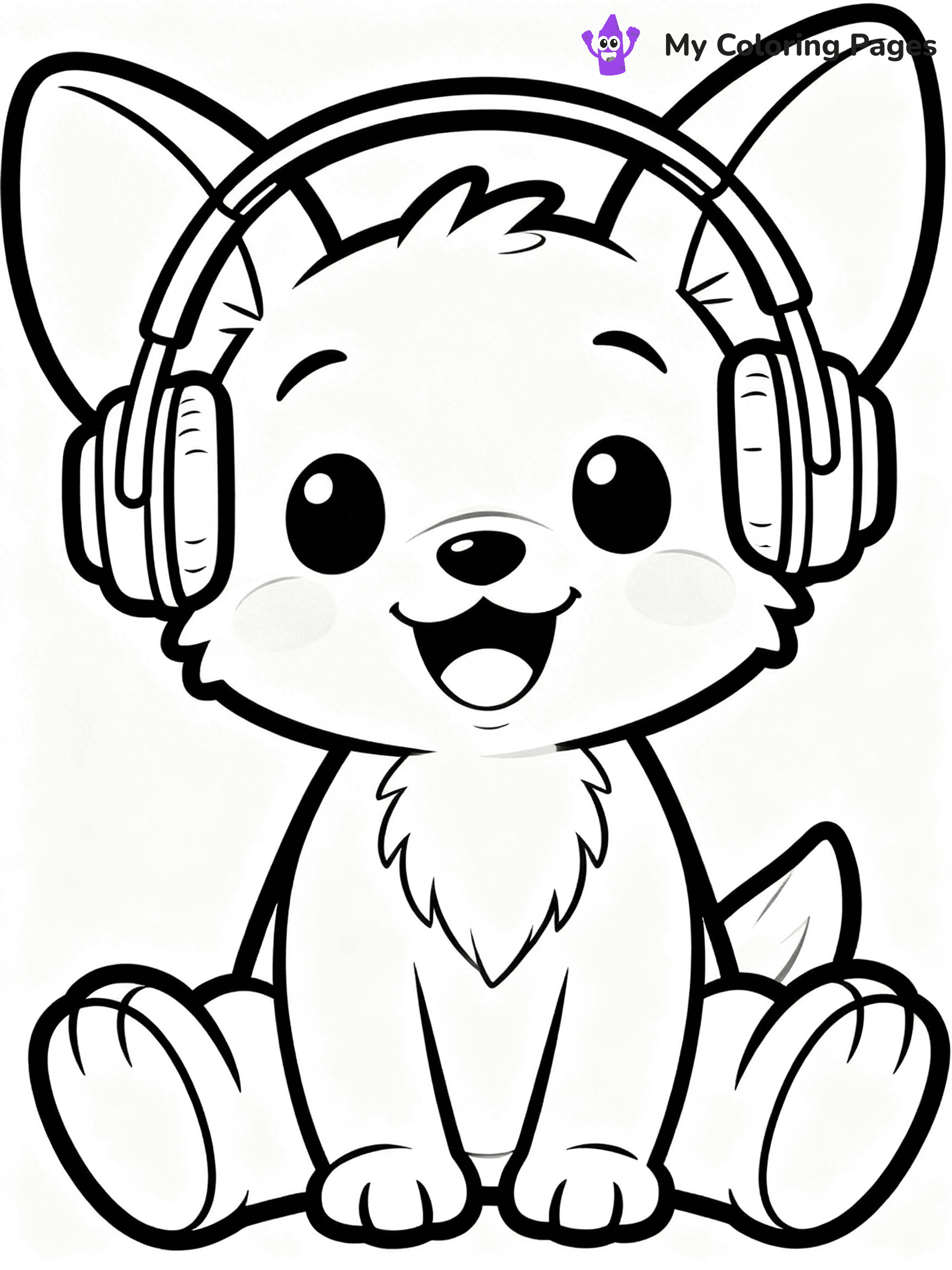 Headphones Coloring Pages - 5