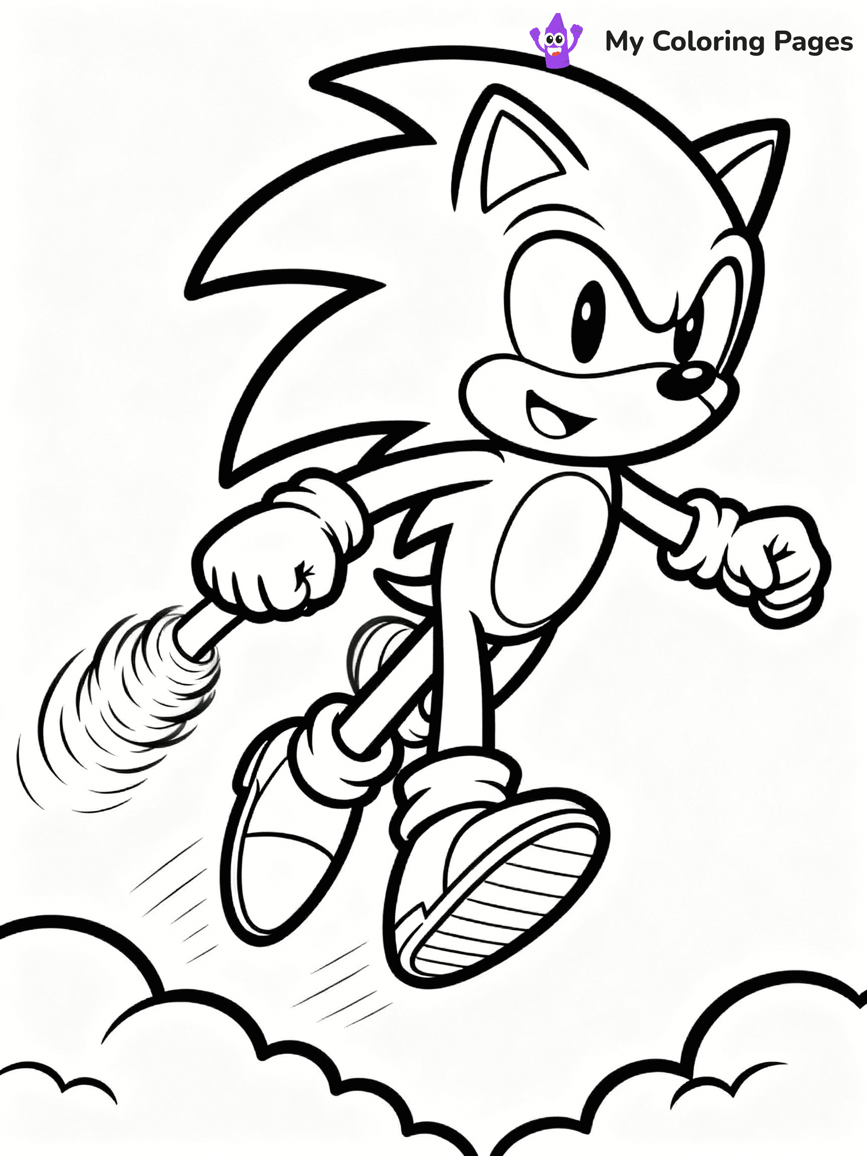Tails Coloring Pages - 27