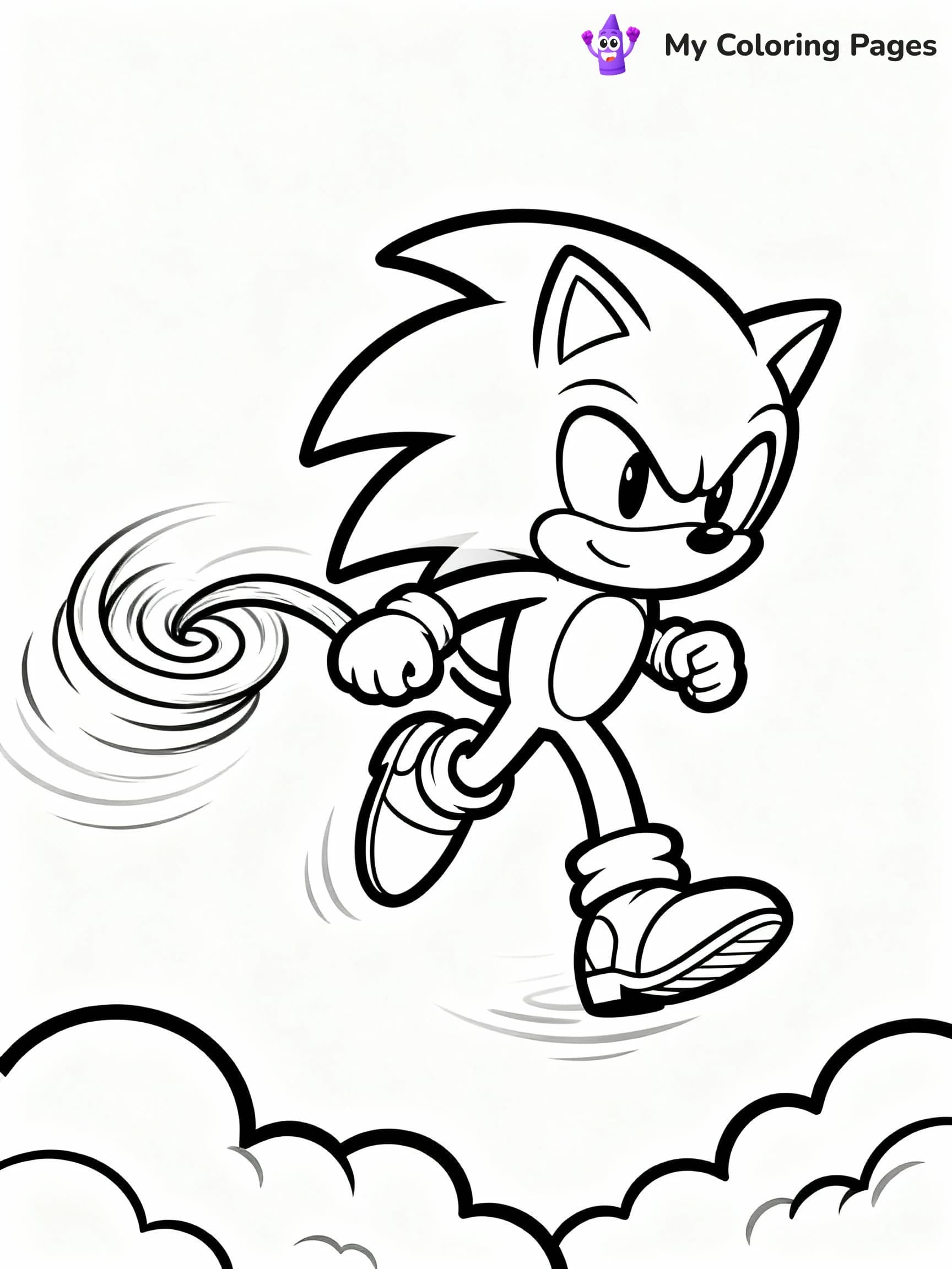 Tails Coloring Pages - 19