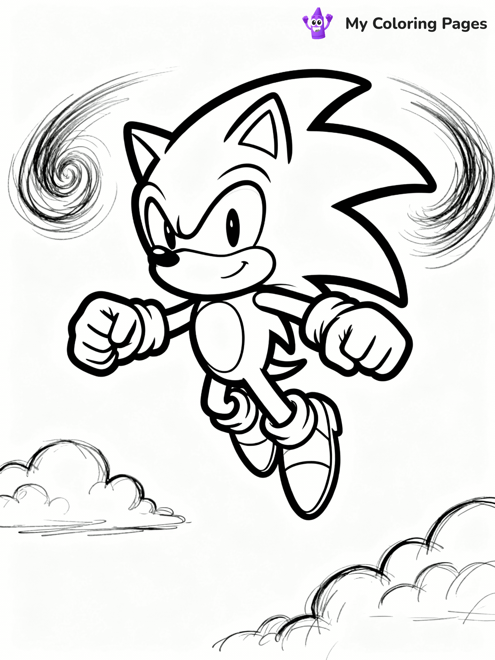 Tails Coloring Pages - 18