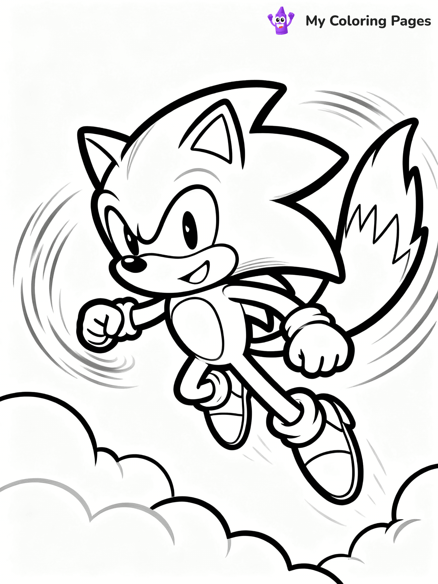 Tails Coloring Pages - 17