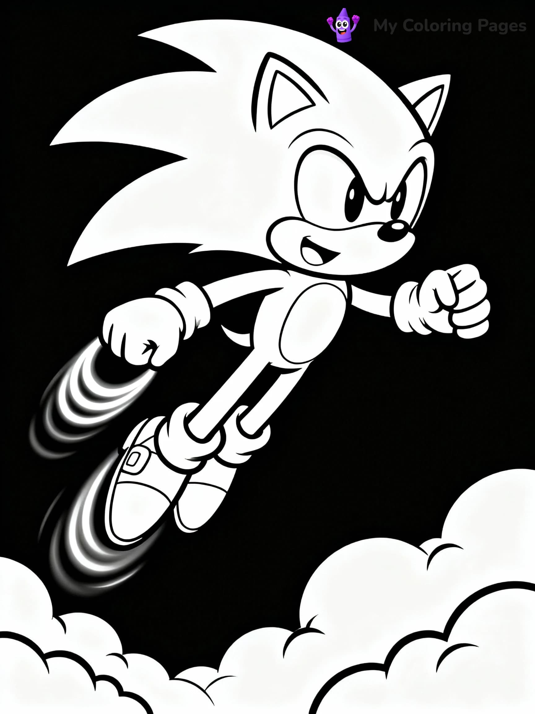 Tails Coloring Pages - 16