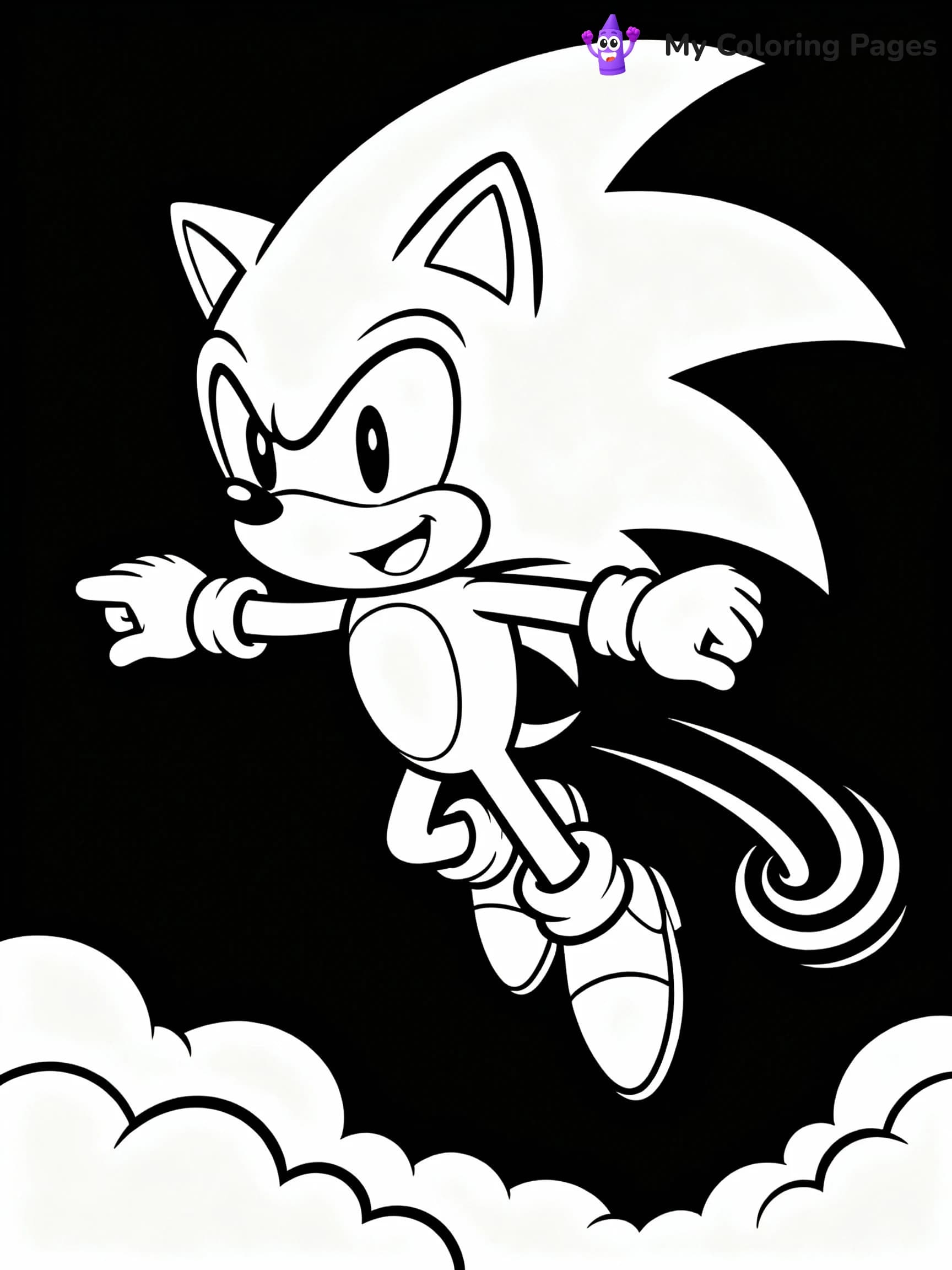 Tails Coloring Pages - 13