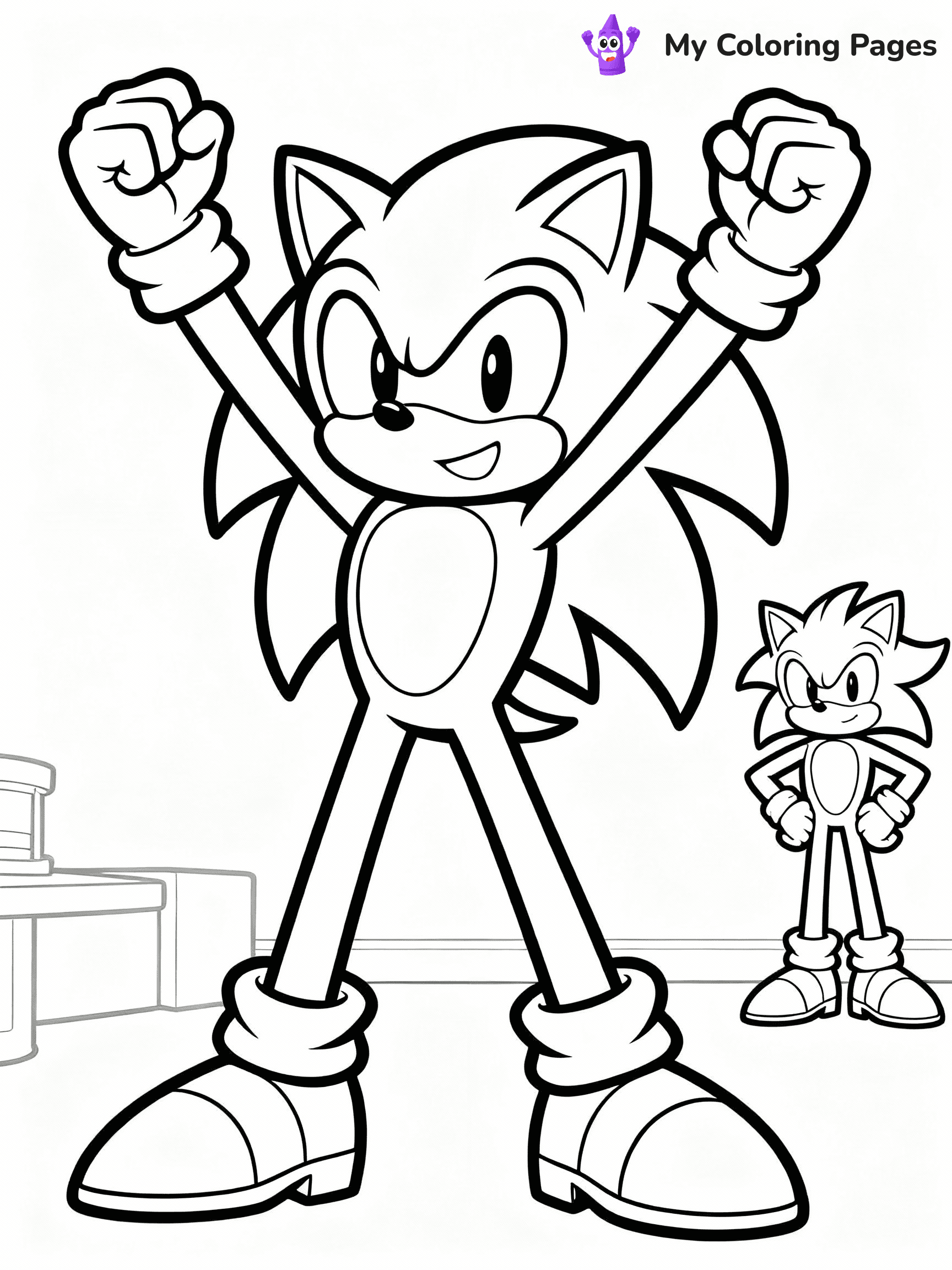 Tails Coloring Pages - 6