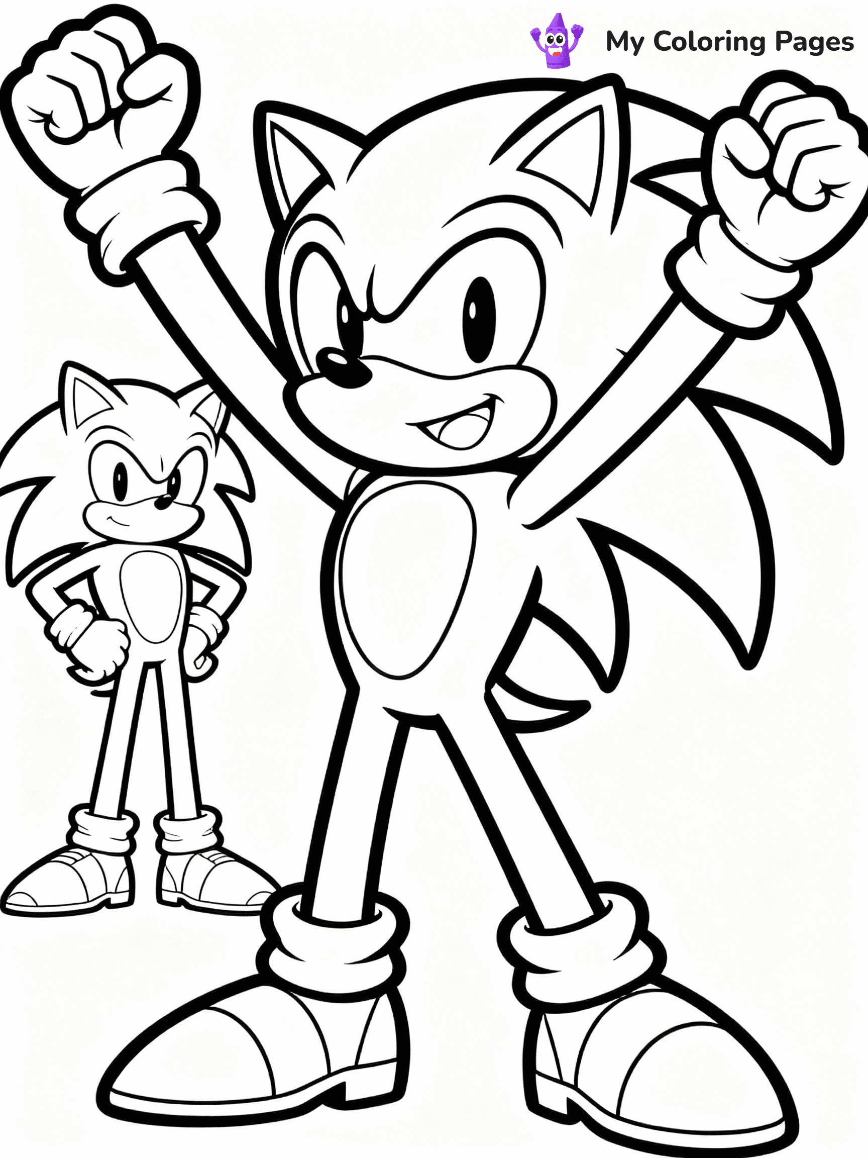 Tails Coloring Pages - 5
