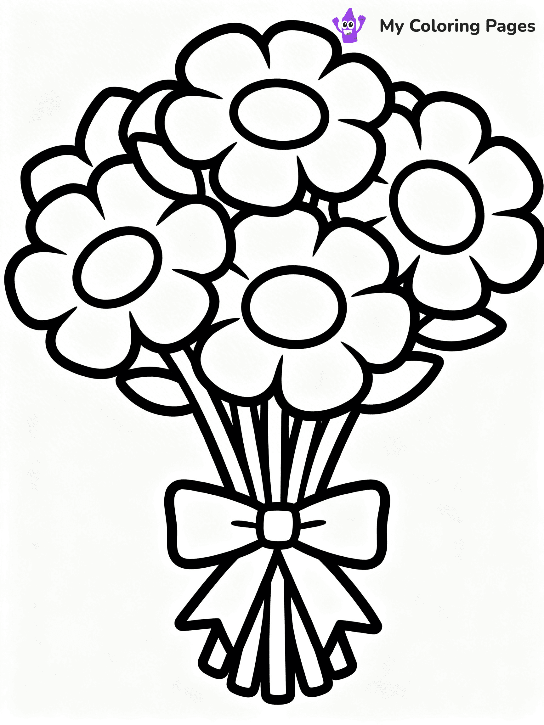 Coloring Pages Flowers - 24