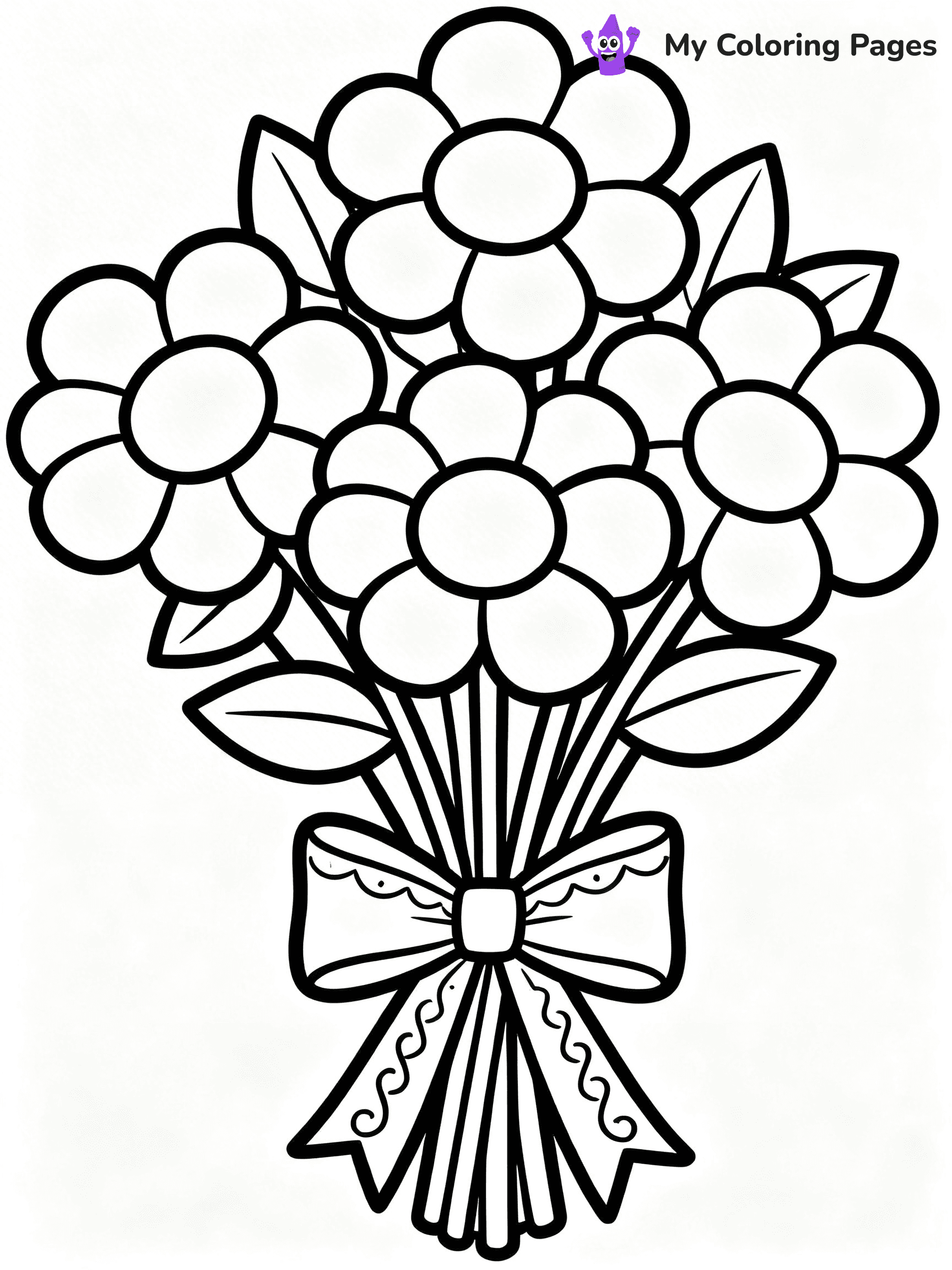 Coloring Pages Flowers - 22