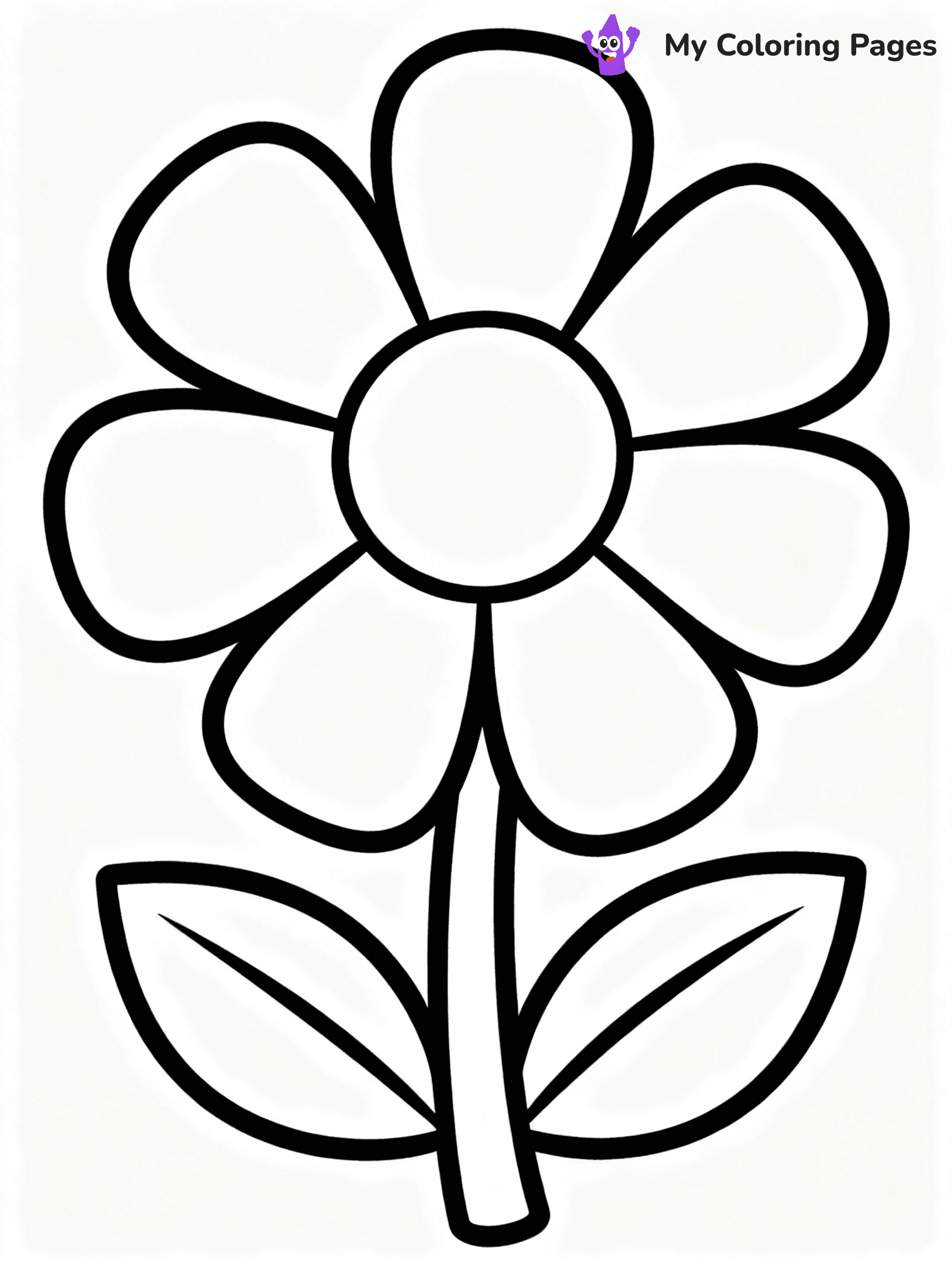 Coloring Pages Flowers - 20