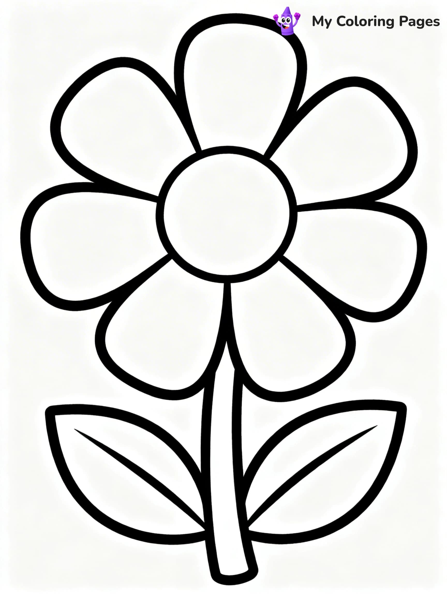 Coloring Pages Flowers - 20