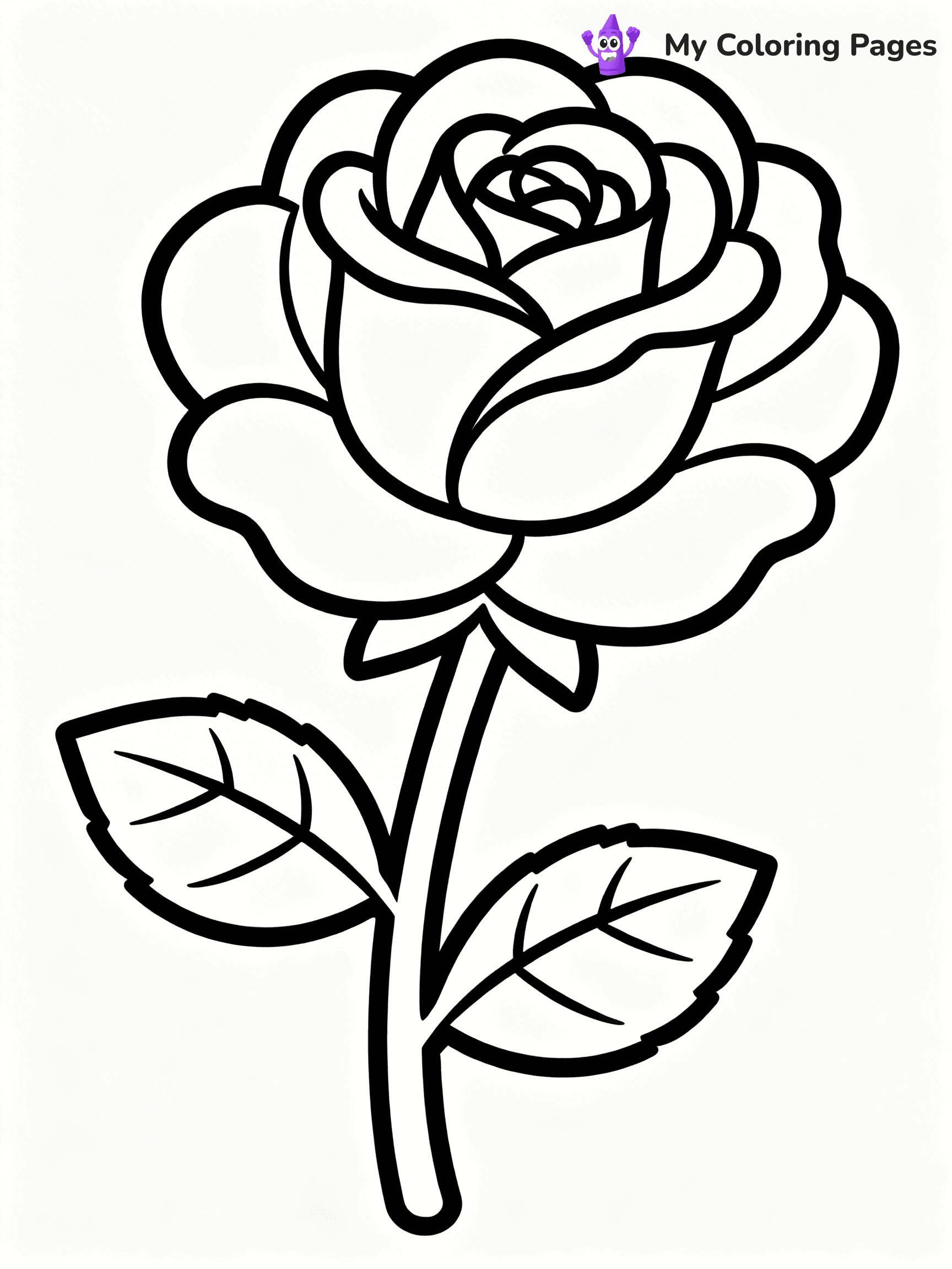 Coloring Pages Flowers - 10