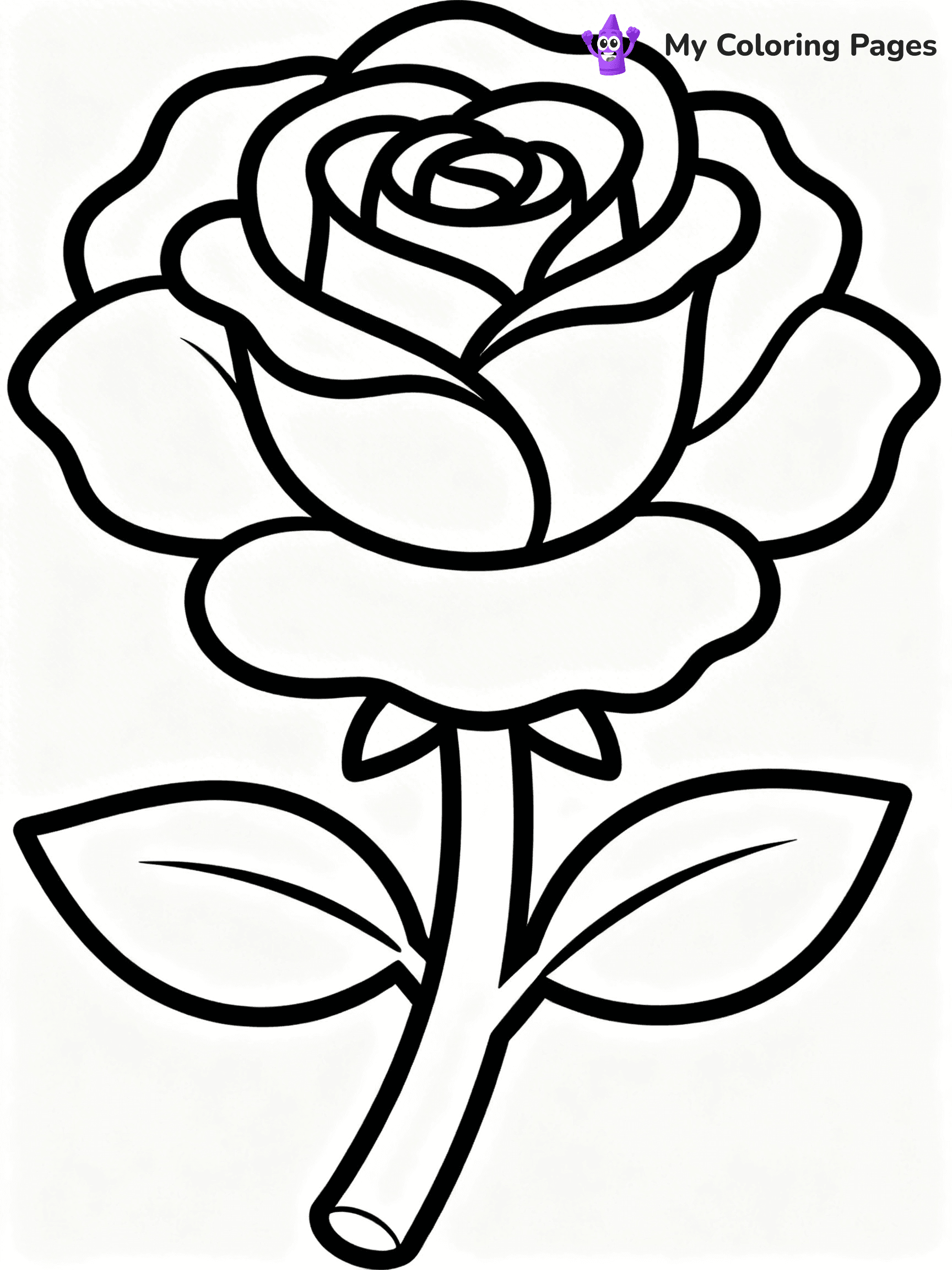 Coloring Pages Flowers - 8