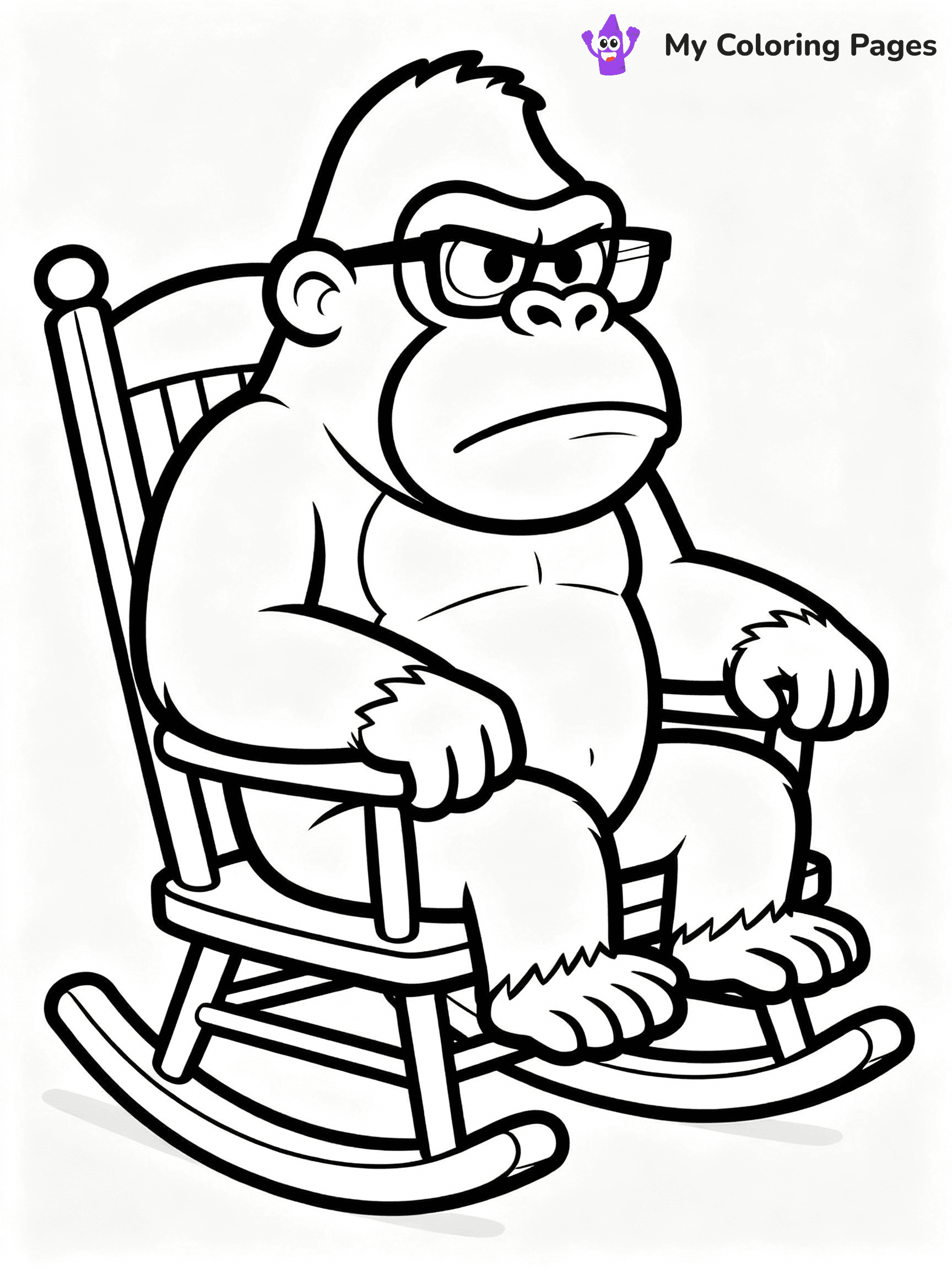 Donkey Kong Coloring Pages - 5