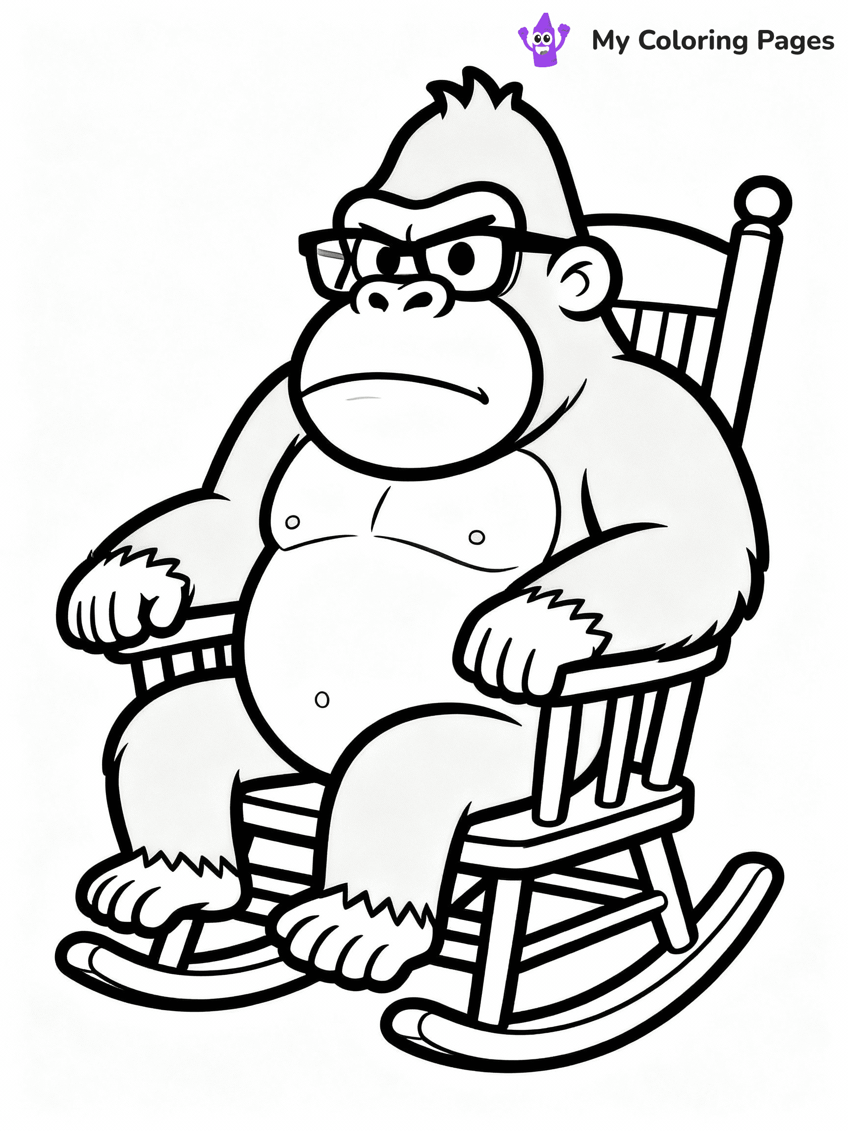 Donkey Kong Coloring Pages - 3