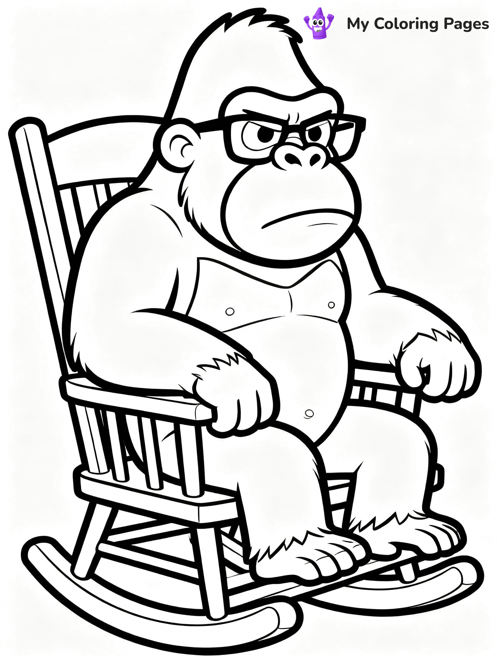 Donkey Kong Coloring Pages - 2