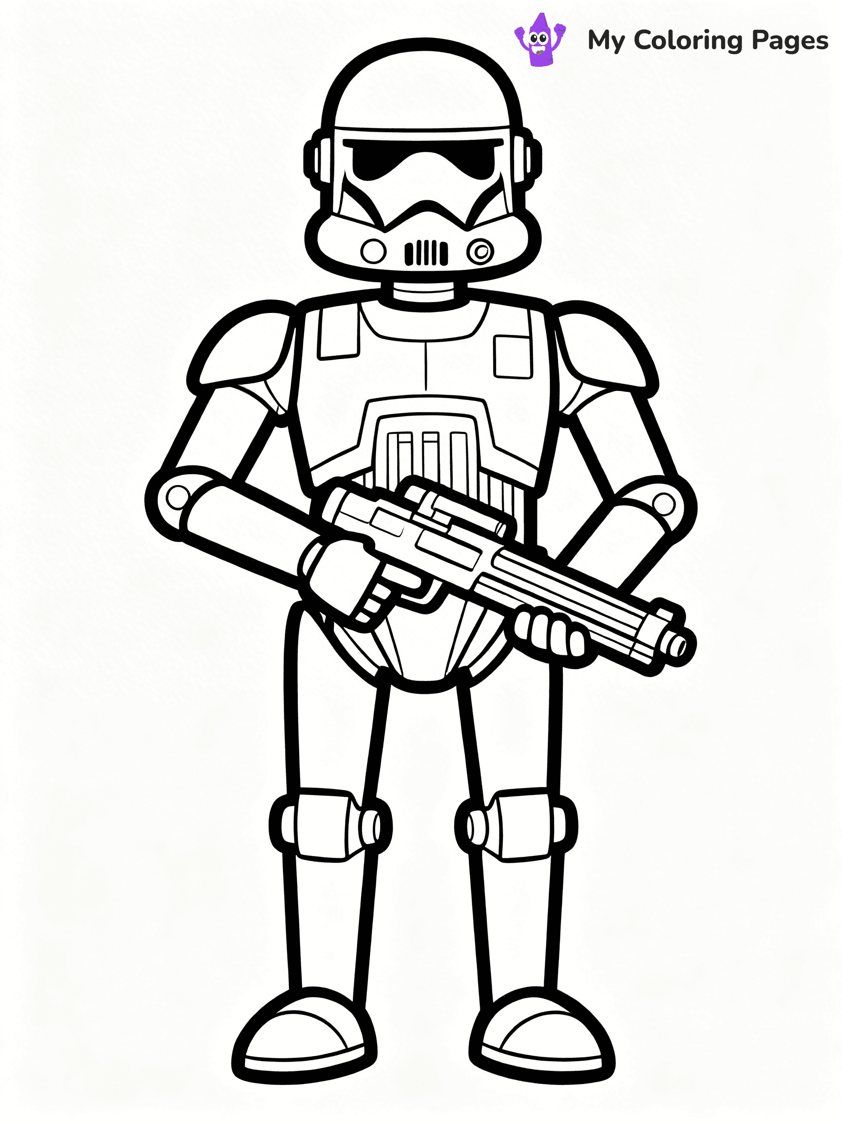 Battle Droid Coloring Pages - 7