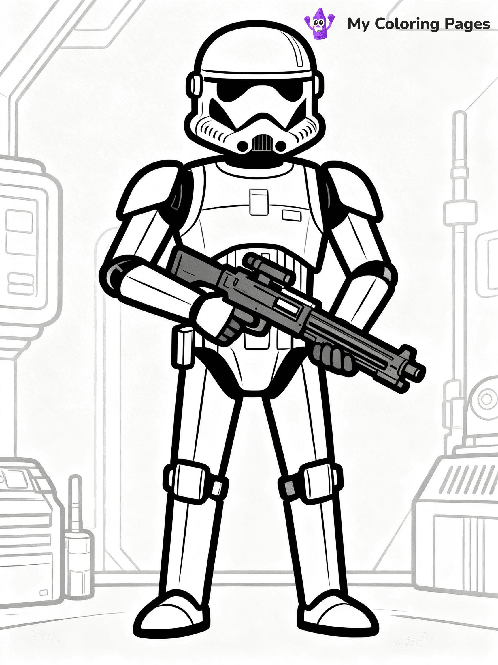 Battle Droid Coloring Pages - 5