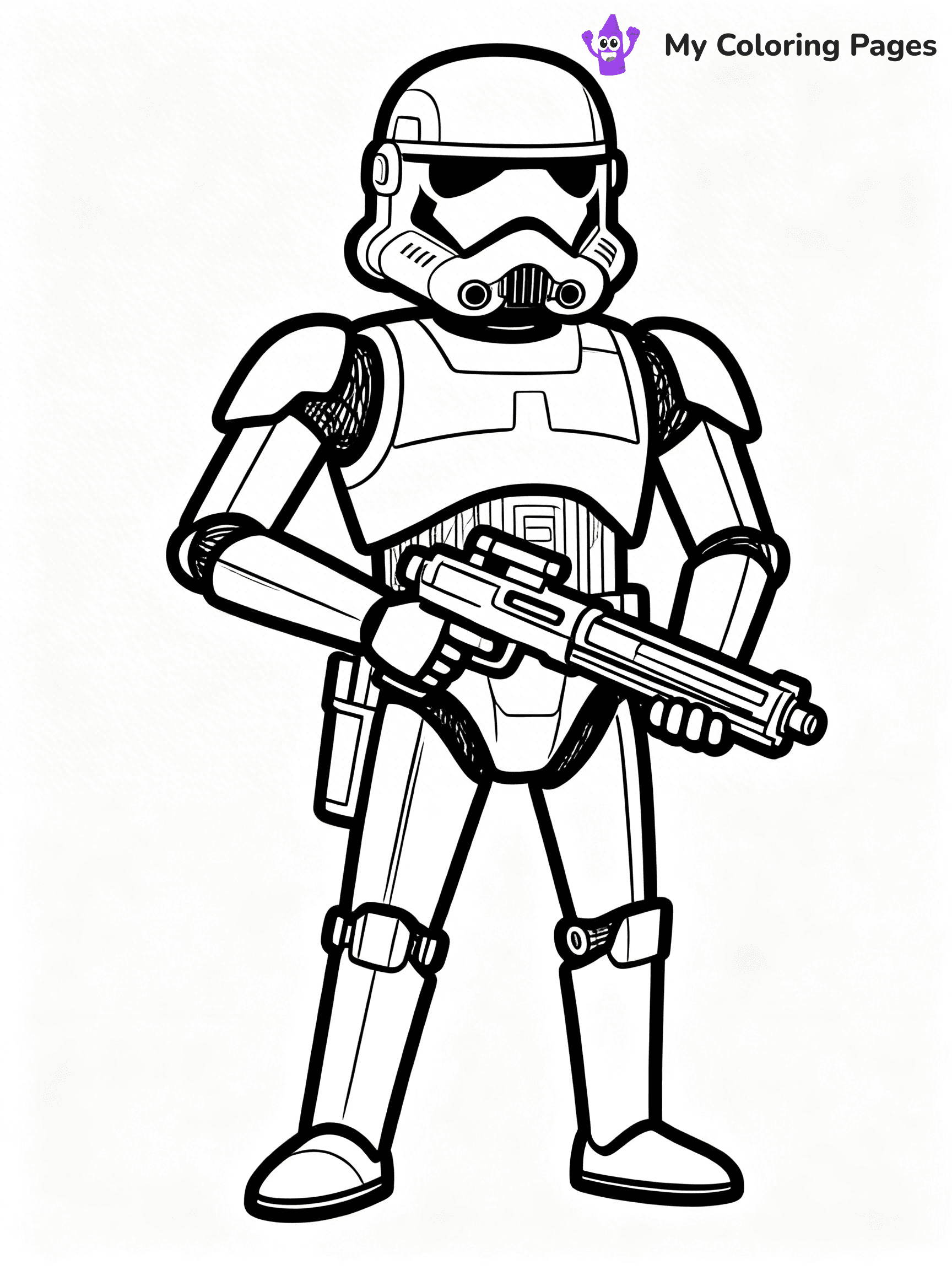 Battle Droid Coloring Pages - 2