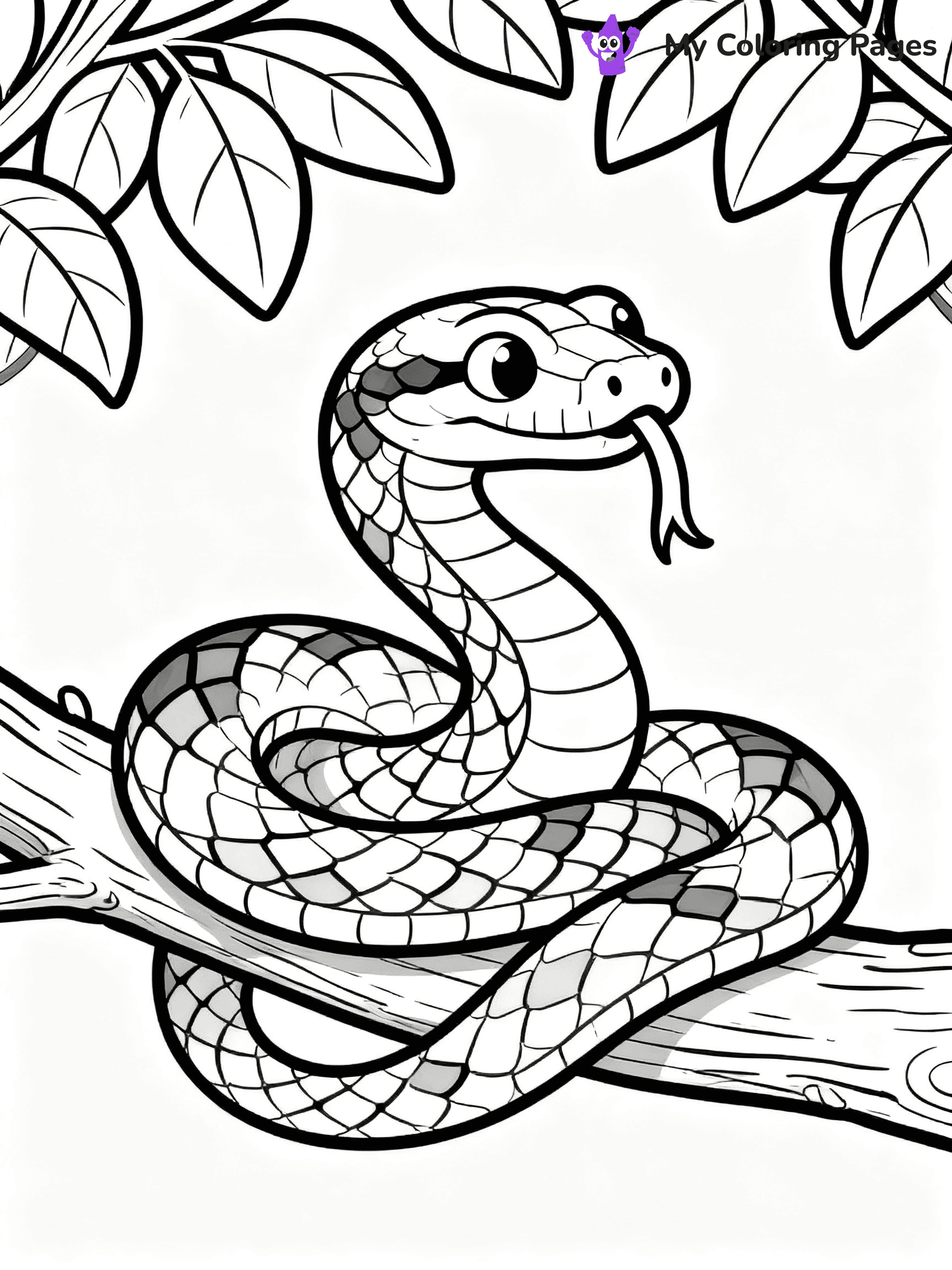 Anaconda Coloring Pages - 20