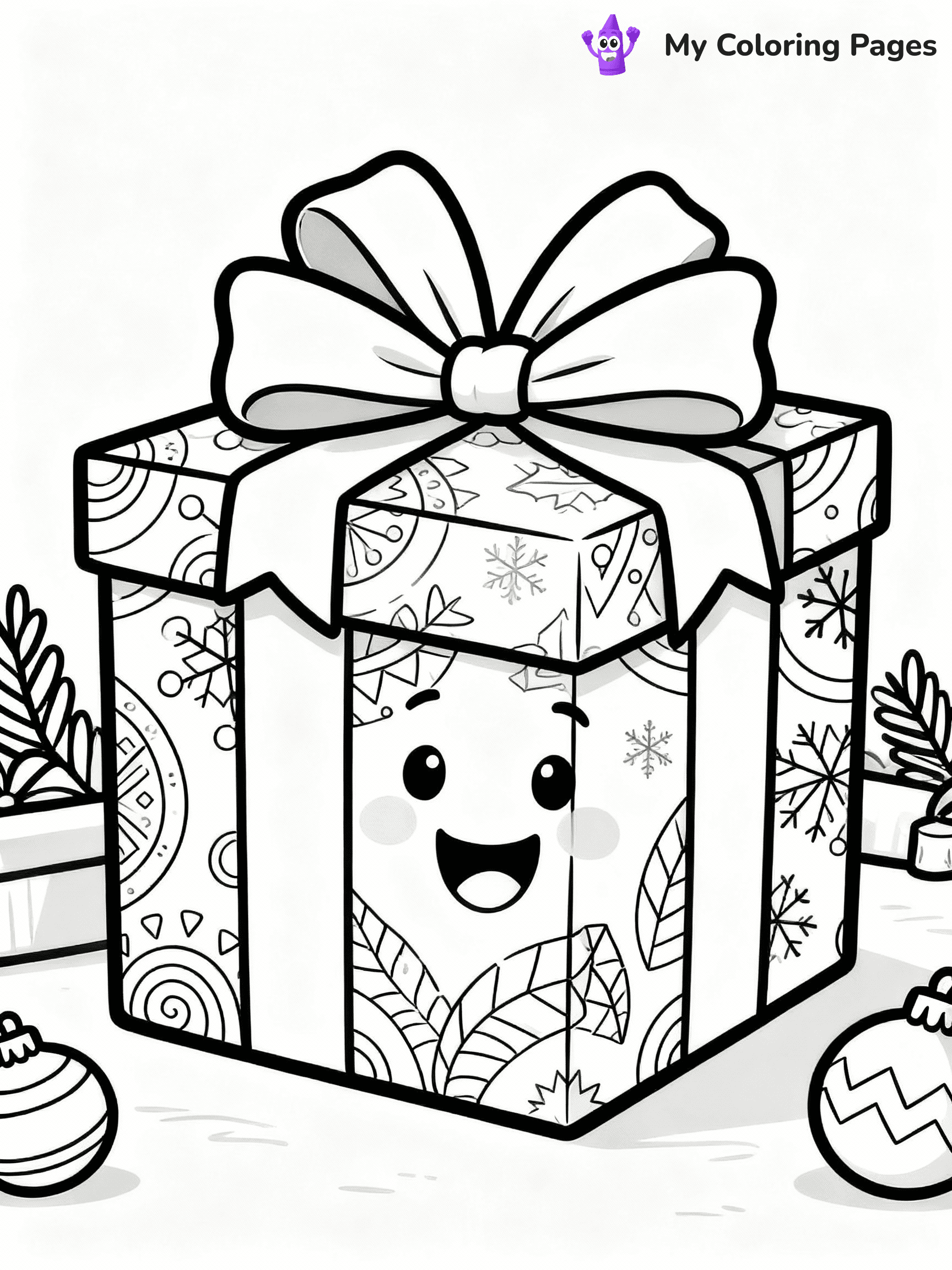 Present Coloring Pages - 29