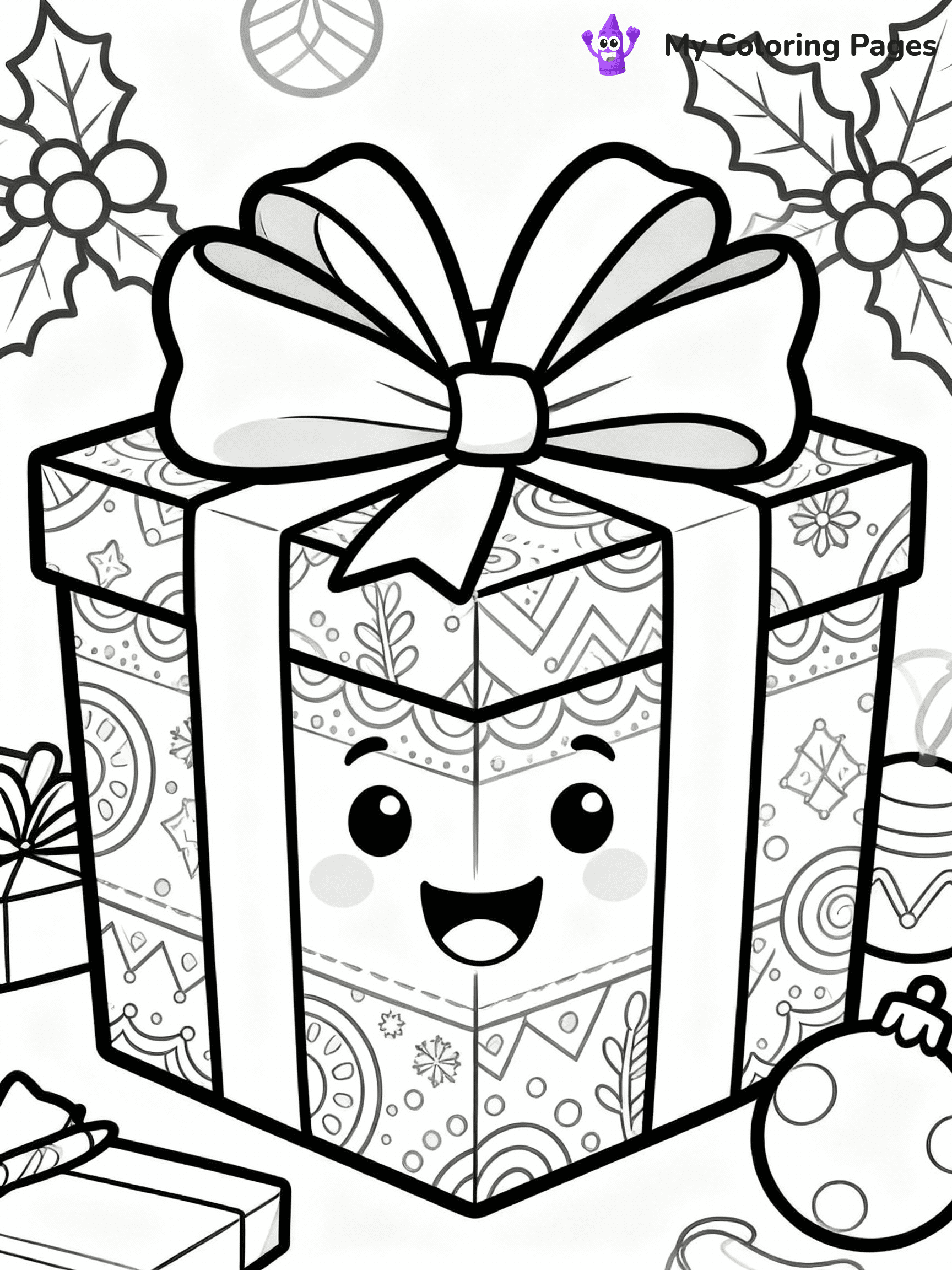 Present Coloring Pages - 28
