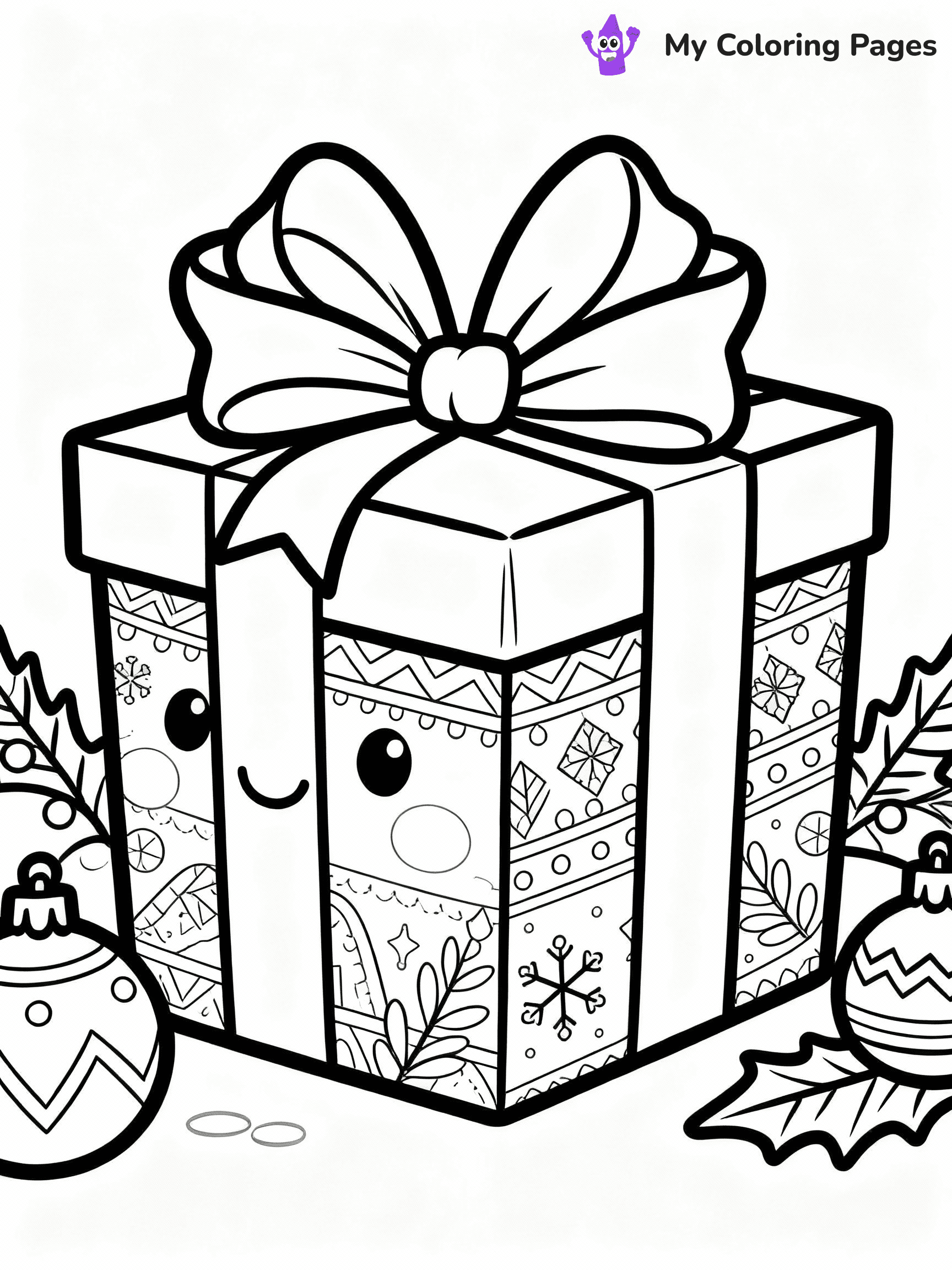 Present Coloring Pages - 27