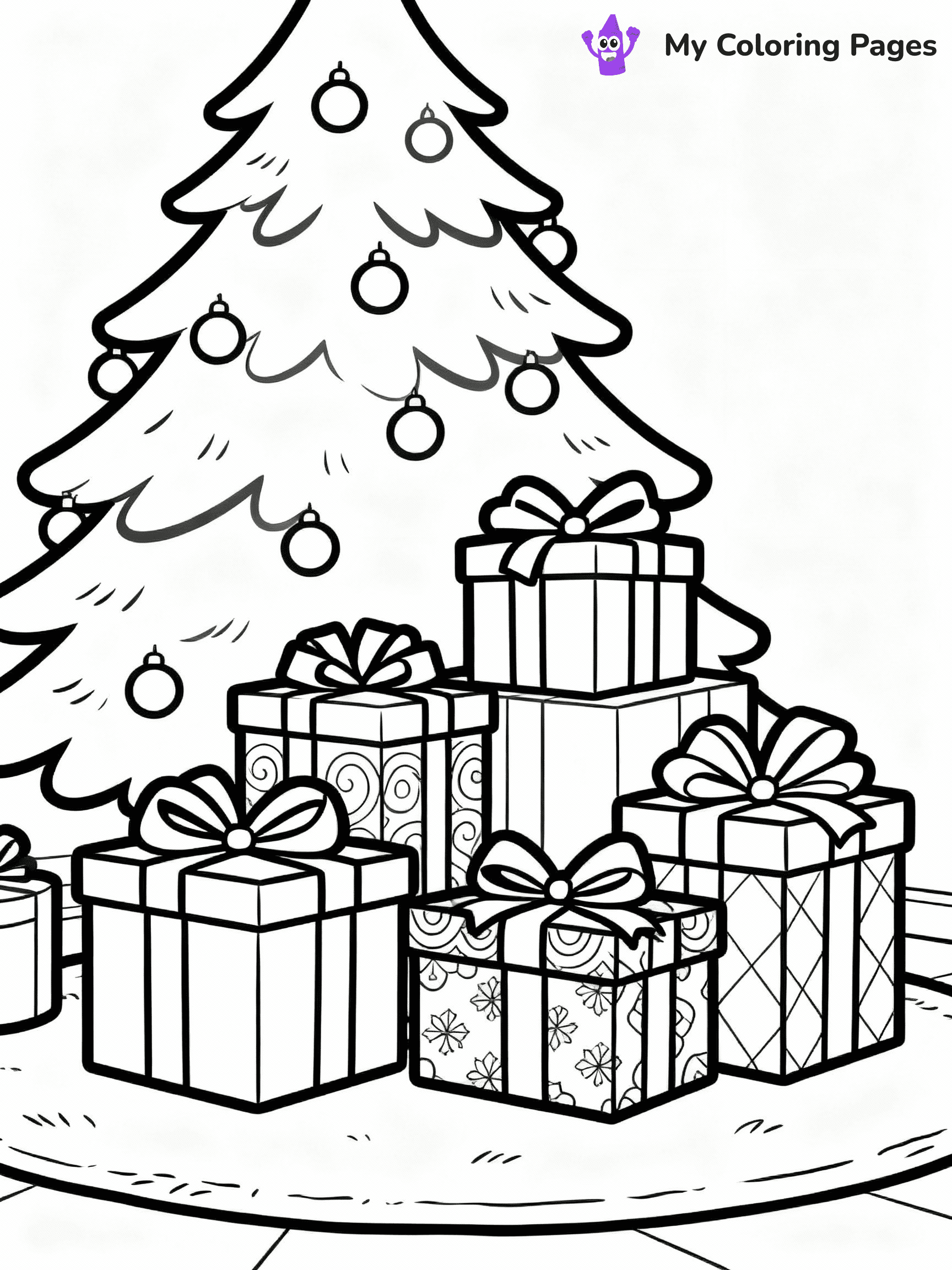 Present Coloring Pages - 23