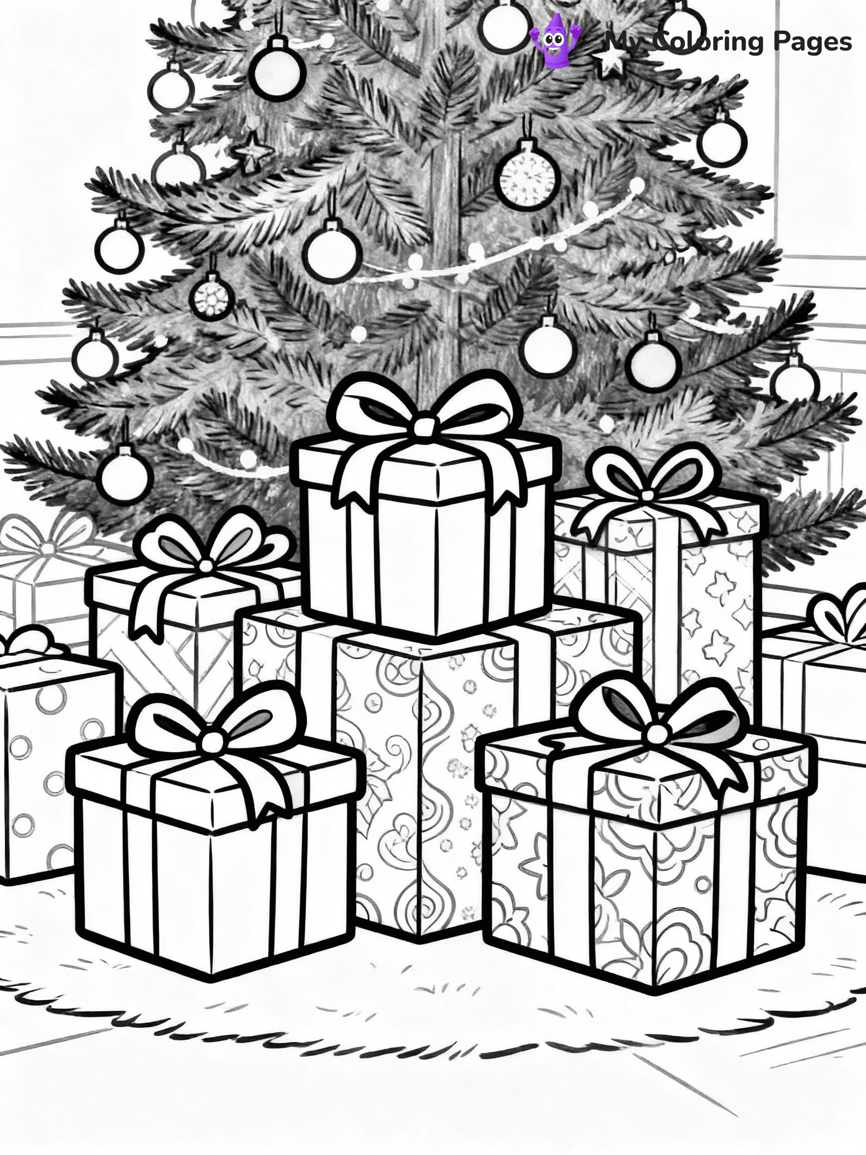 Present Coloring Pages - 20