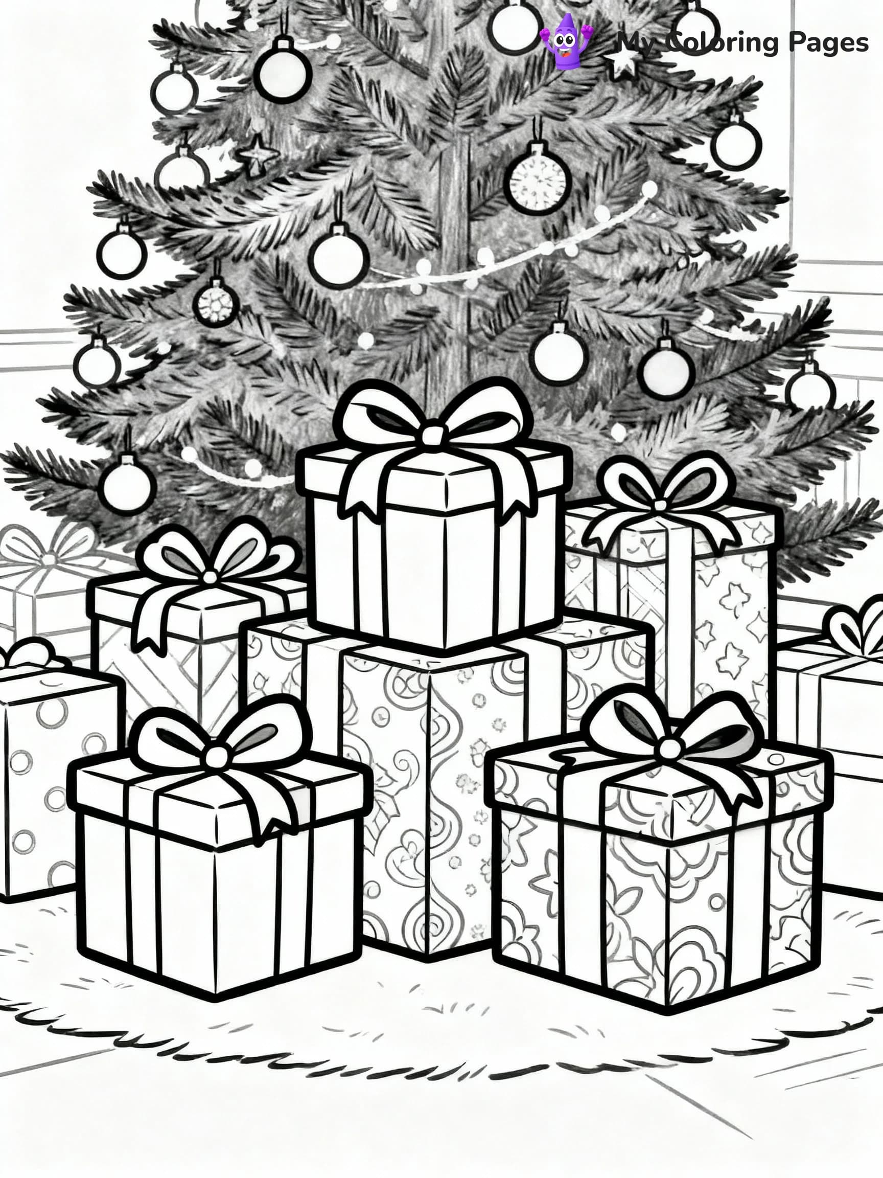Present Coloring Pages - 20