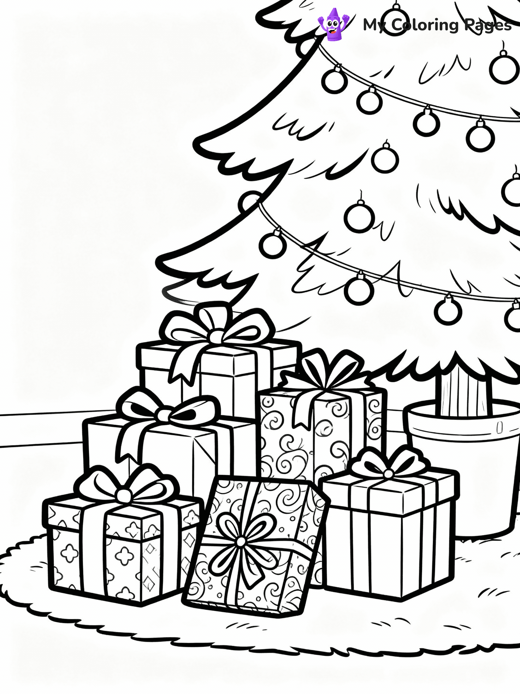 Present Coloring Pages - 19