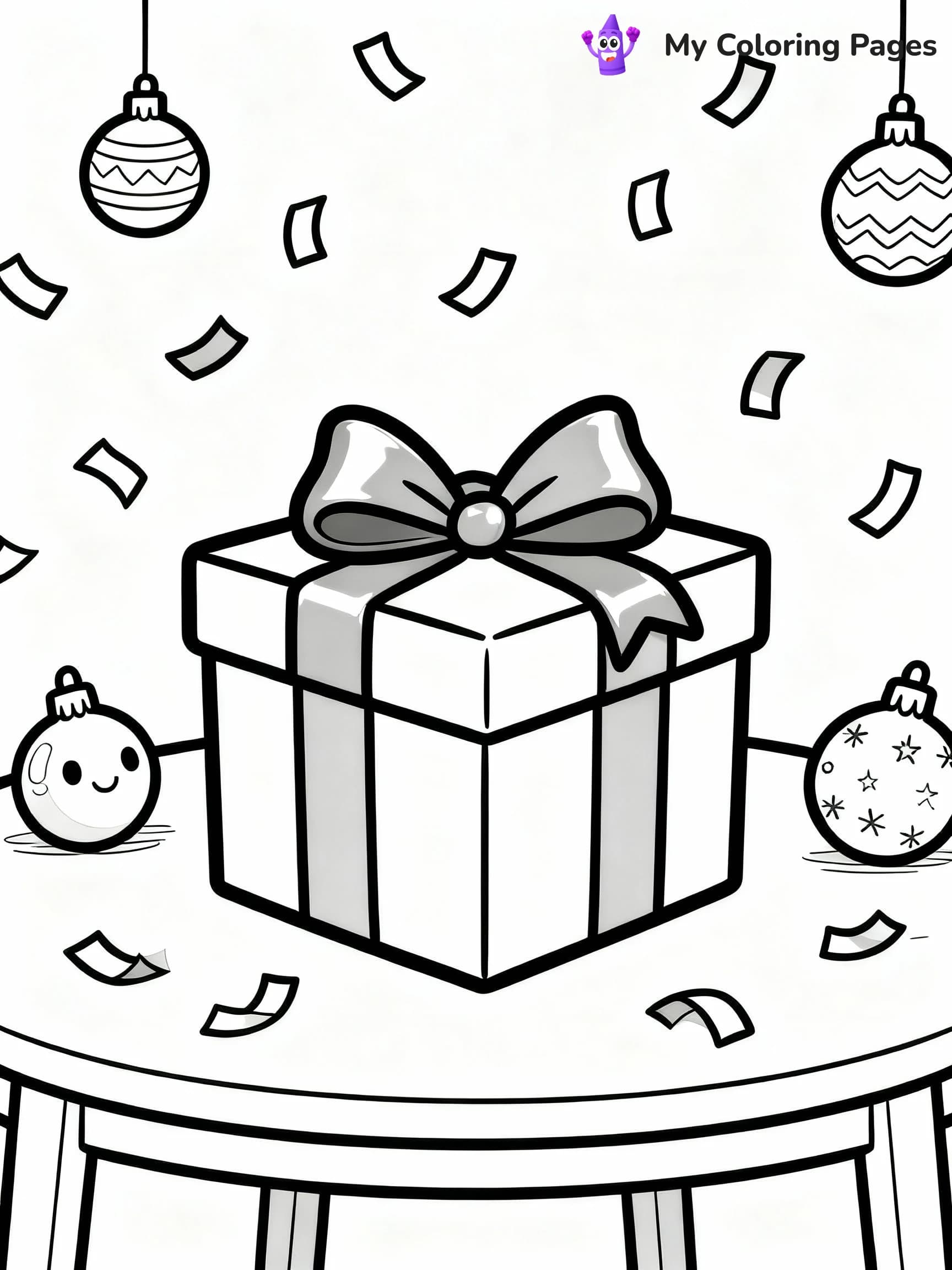 Present Coloring Pages - 15