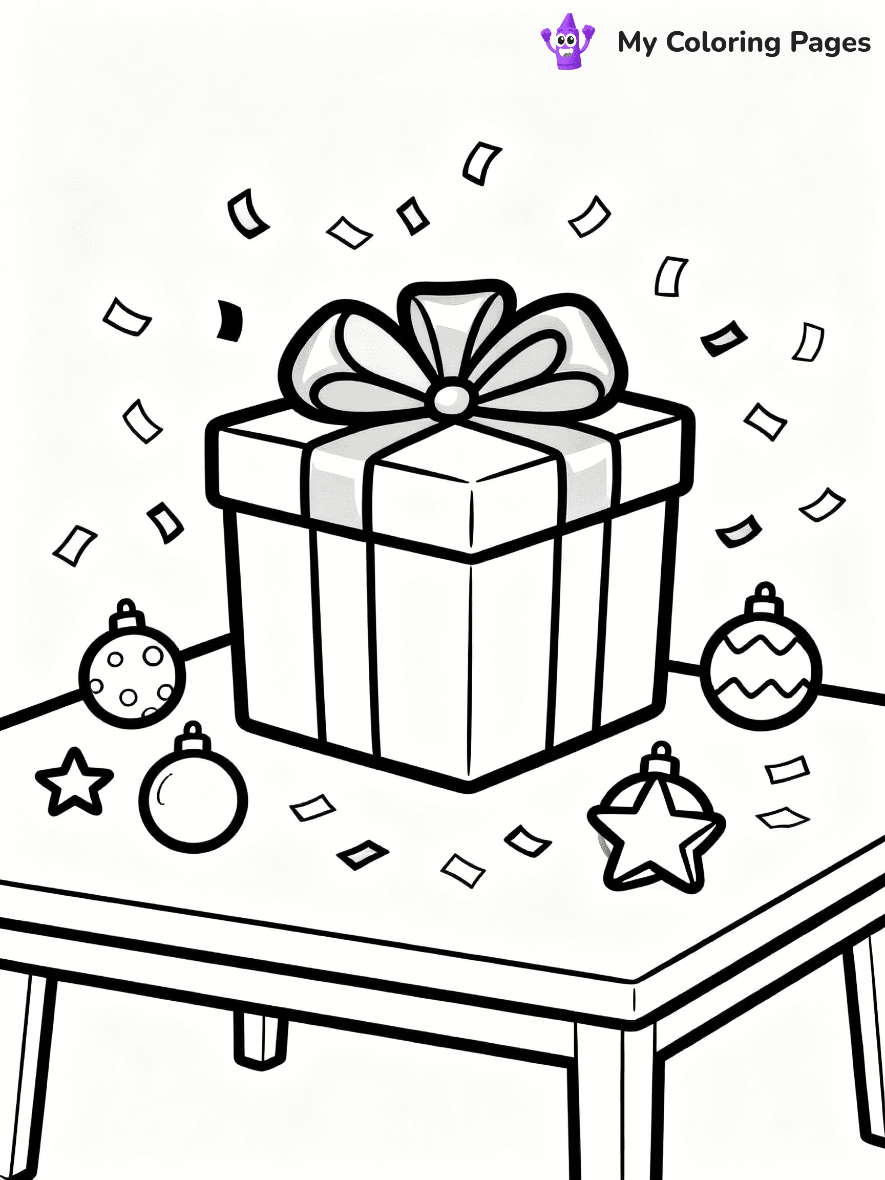 Present Coloring Pages - 14