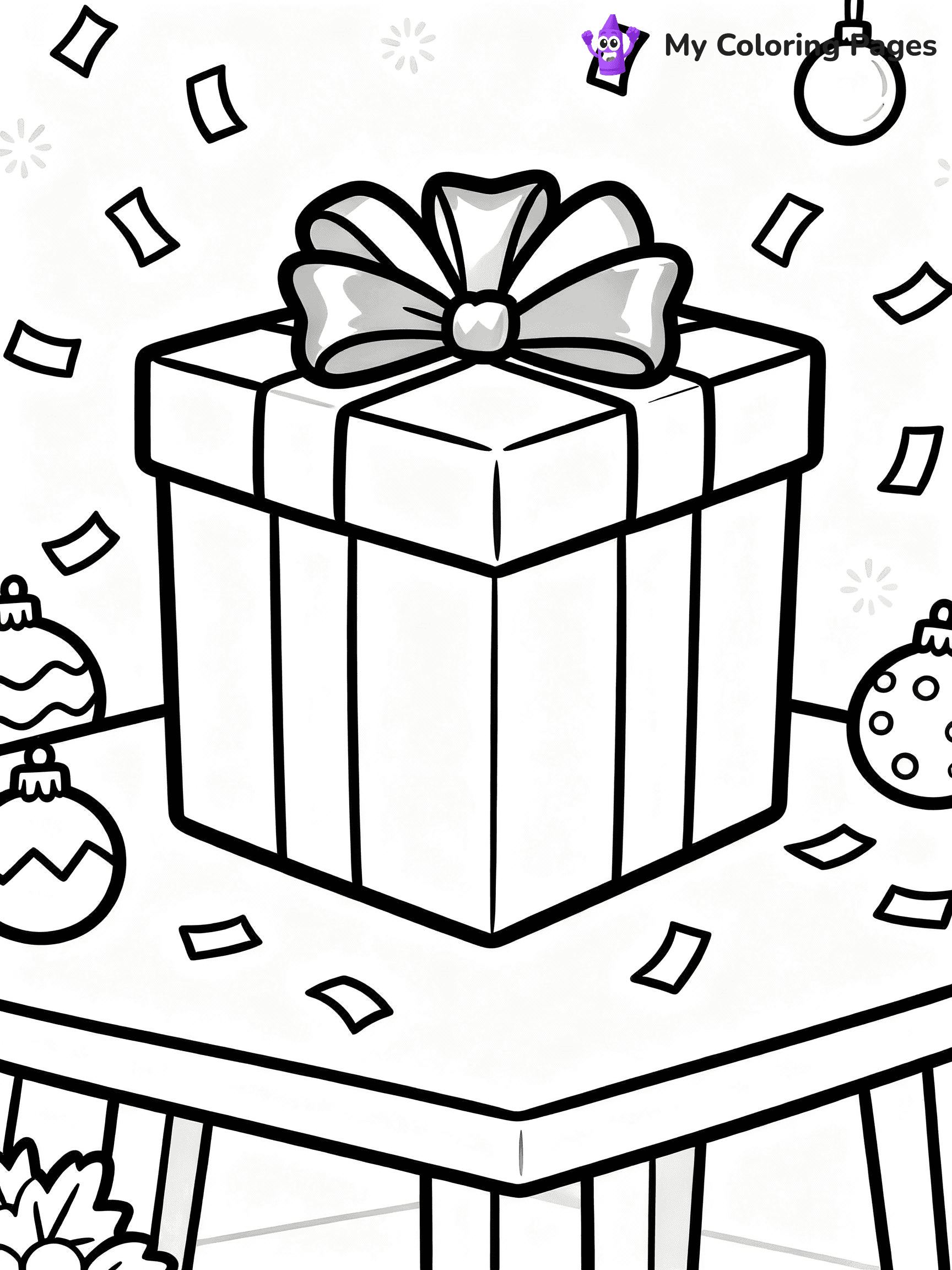 Present Coloring Pages - 13