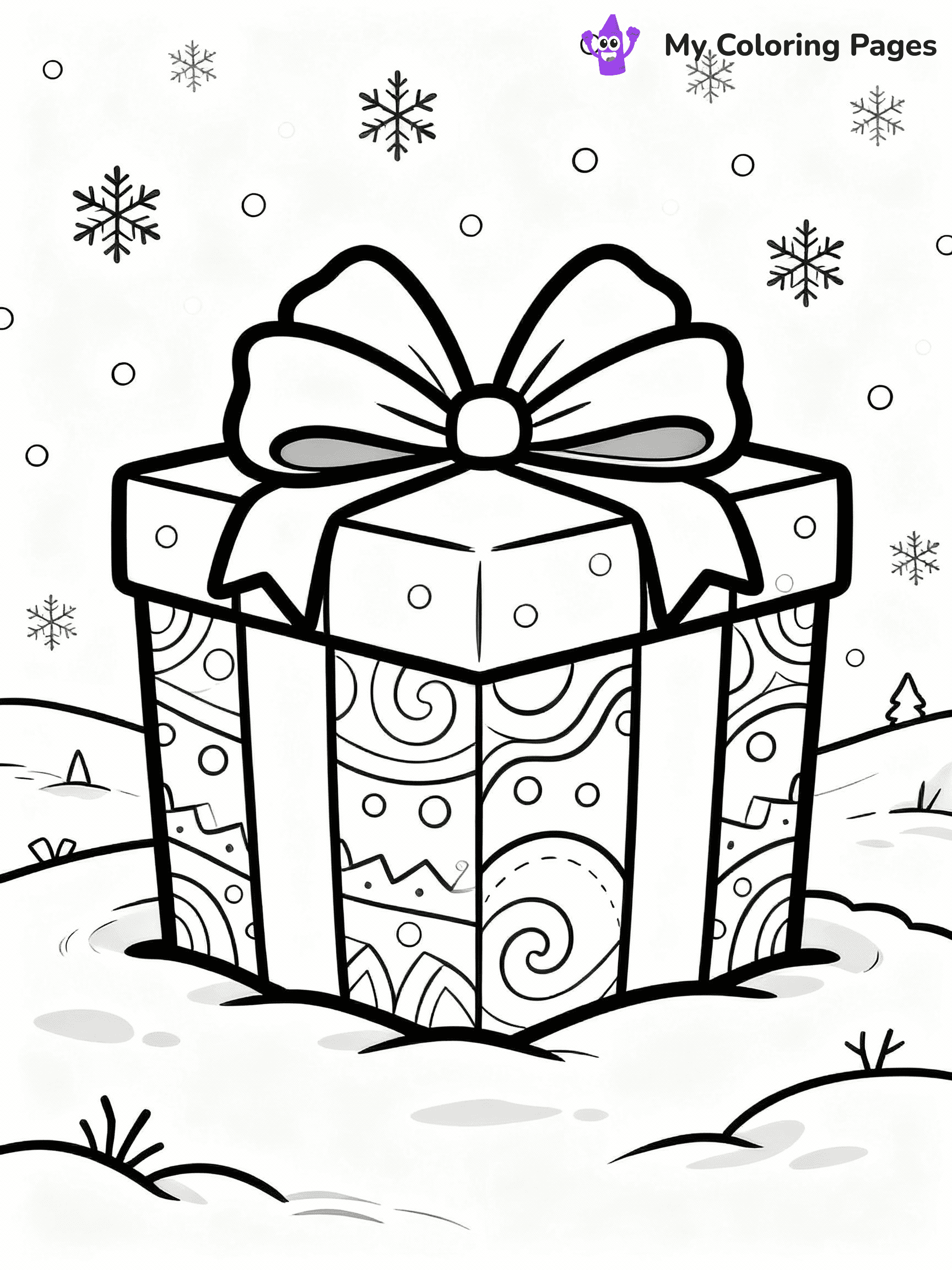 Present Coloring Pages - 11