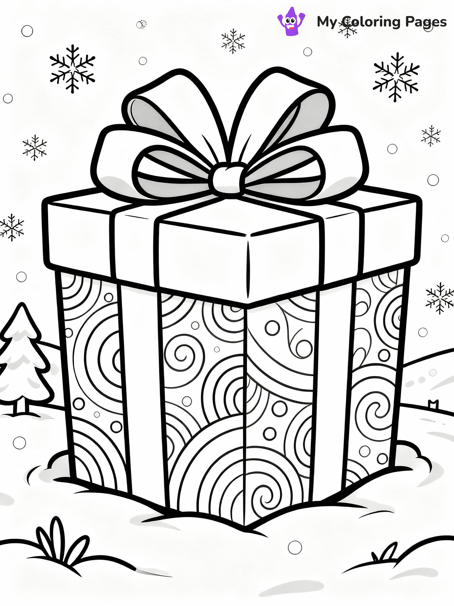 Present Coloring Pages - 9