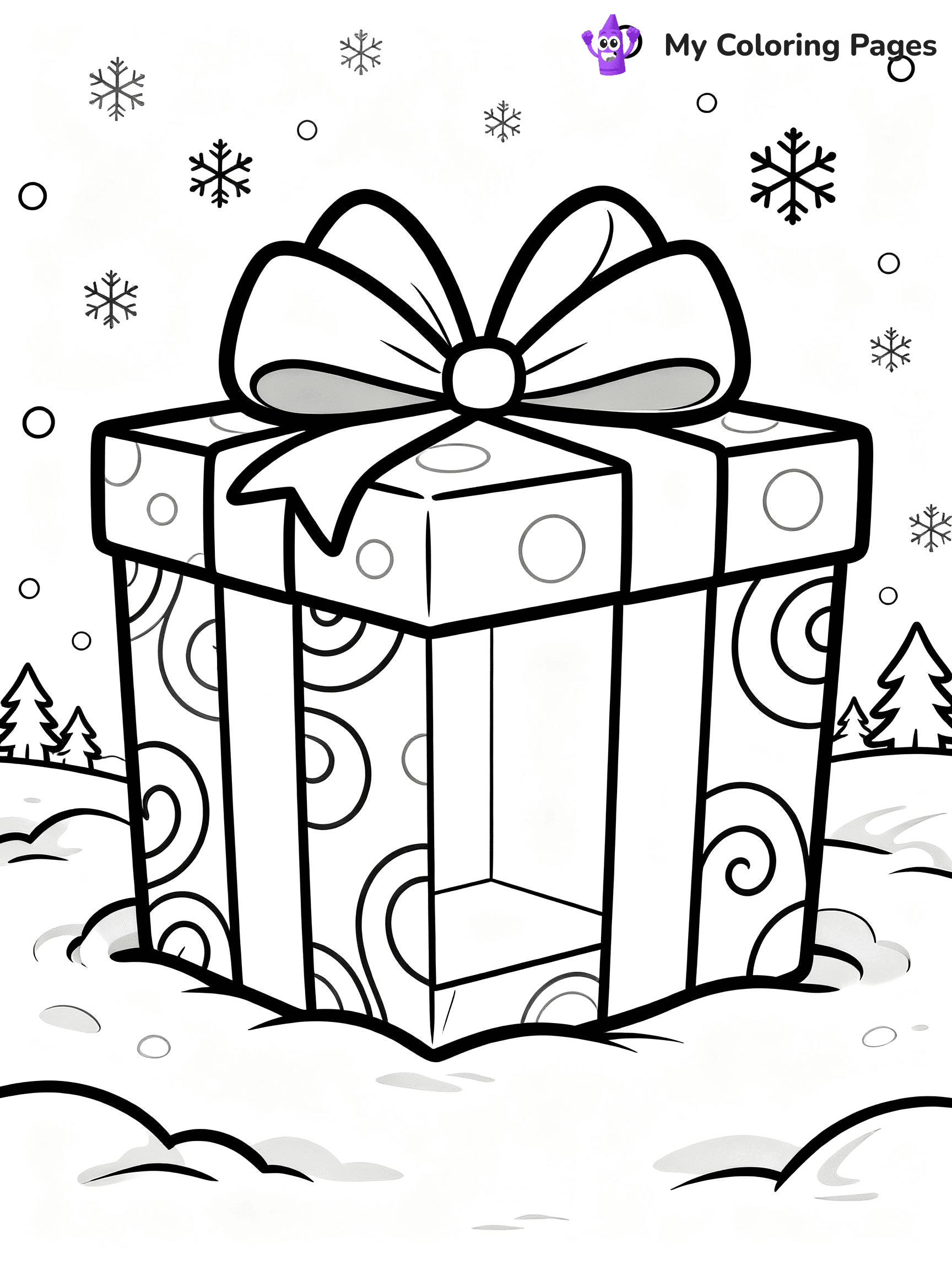 Present Coloring Pages - 8