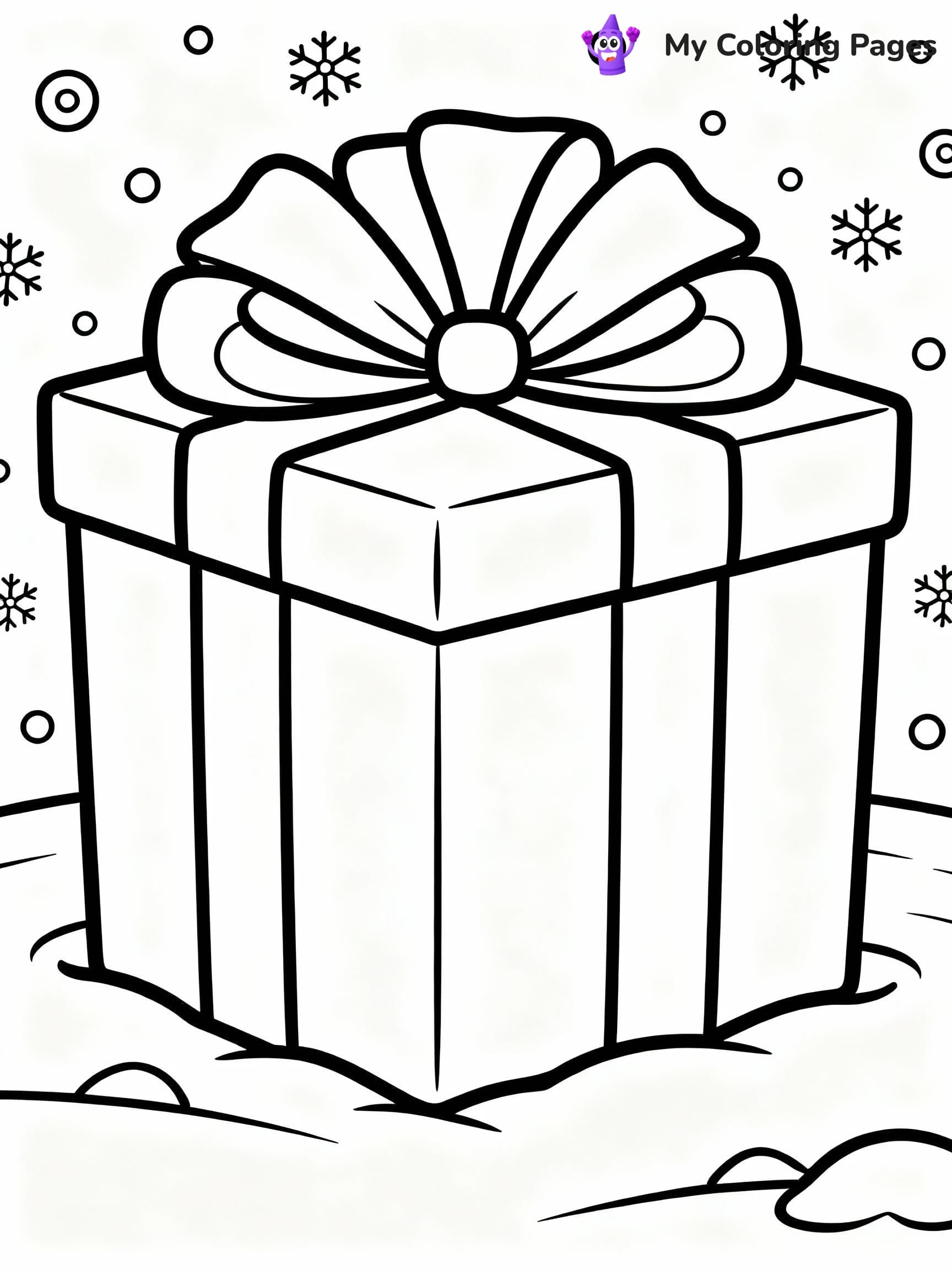 Present Coloring Pages - 7