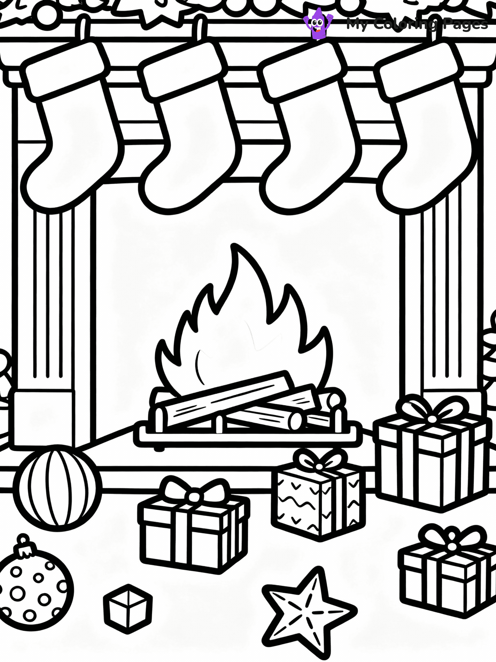 Present Coloring Pages - 6